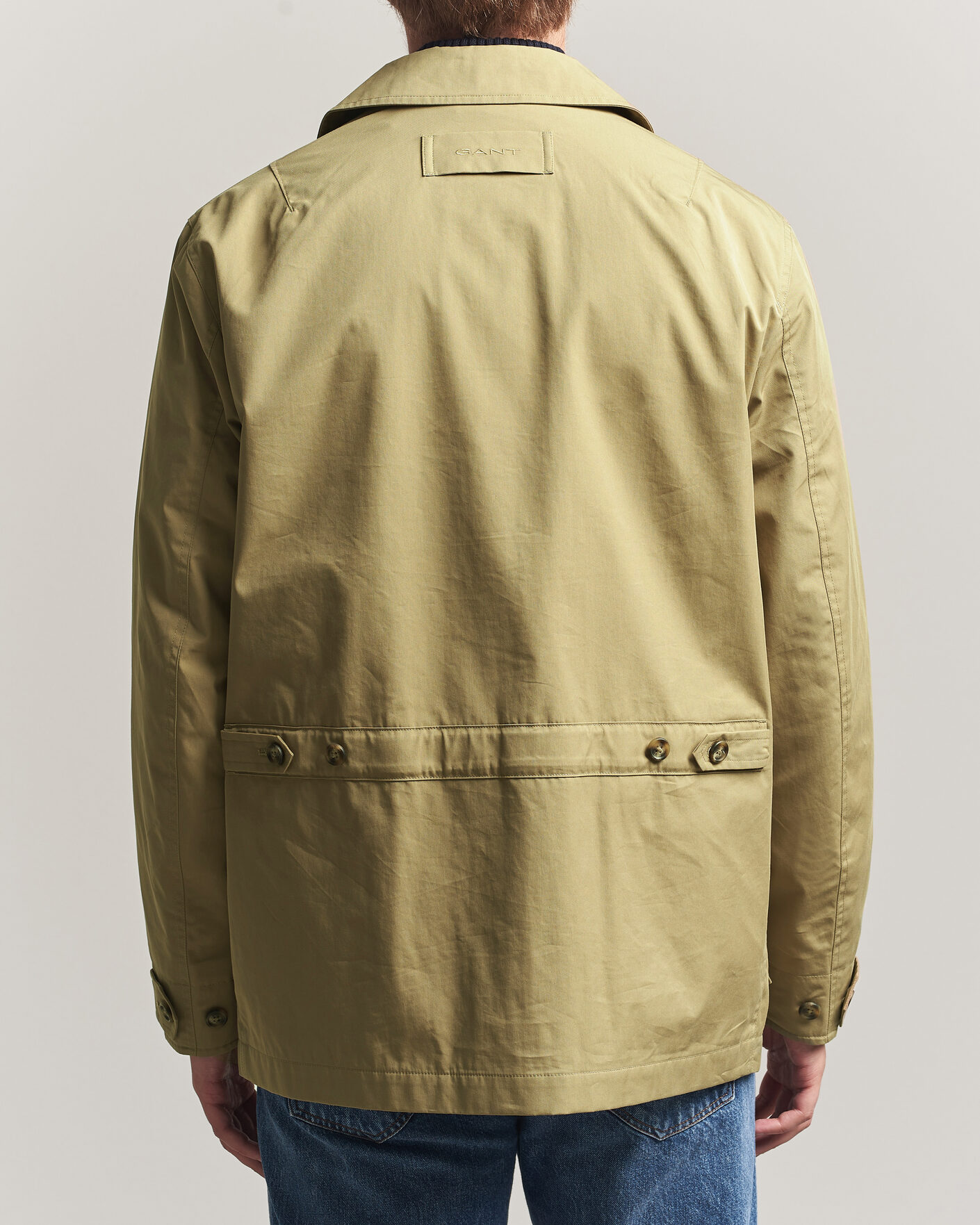 Homme | Manteaux Et Vestes | Gant | Cotton Barn Jacket Light Taupe