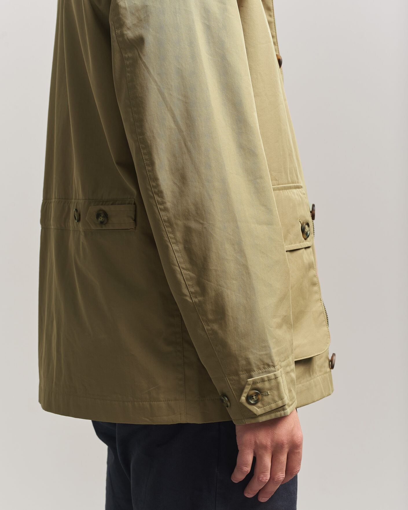 Homme | Manteaux Et Vestes | Gant | Cotton Barn Jacket Light Taupe