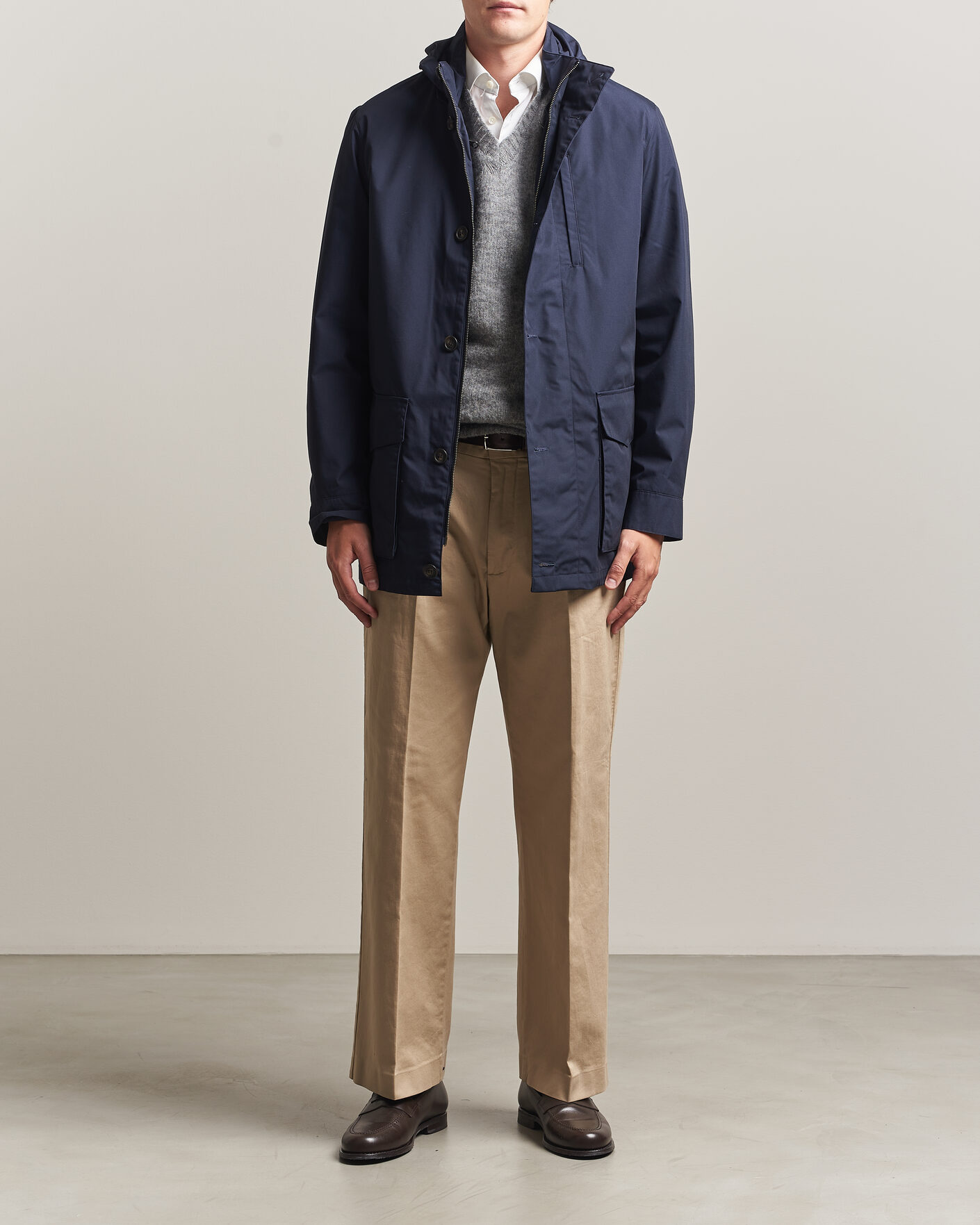 Homme | Manteaux Et Vestes | Gant | Double Jacket Evening Blue