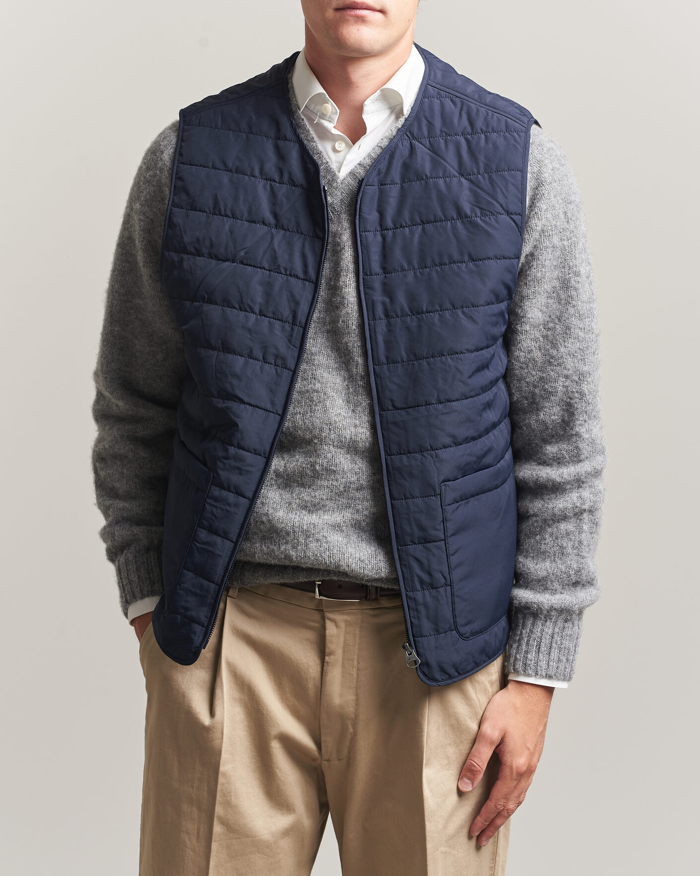 Homme | Manteaux Et Vestes | Gant | Double Jacket Evening Blue