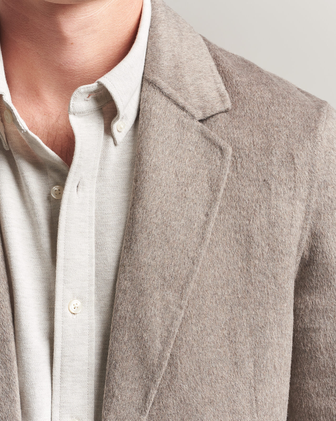 Homme | Blazers | Gant | Handstitched Unlined Blazer Mist Taupe