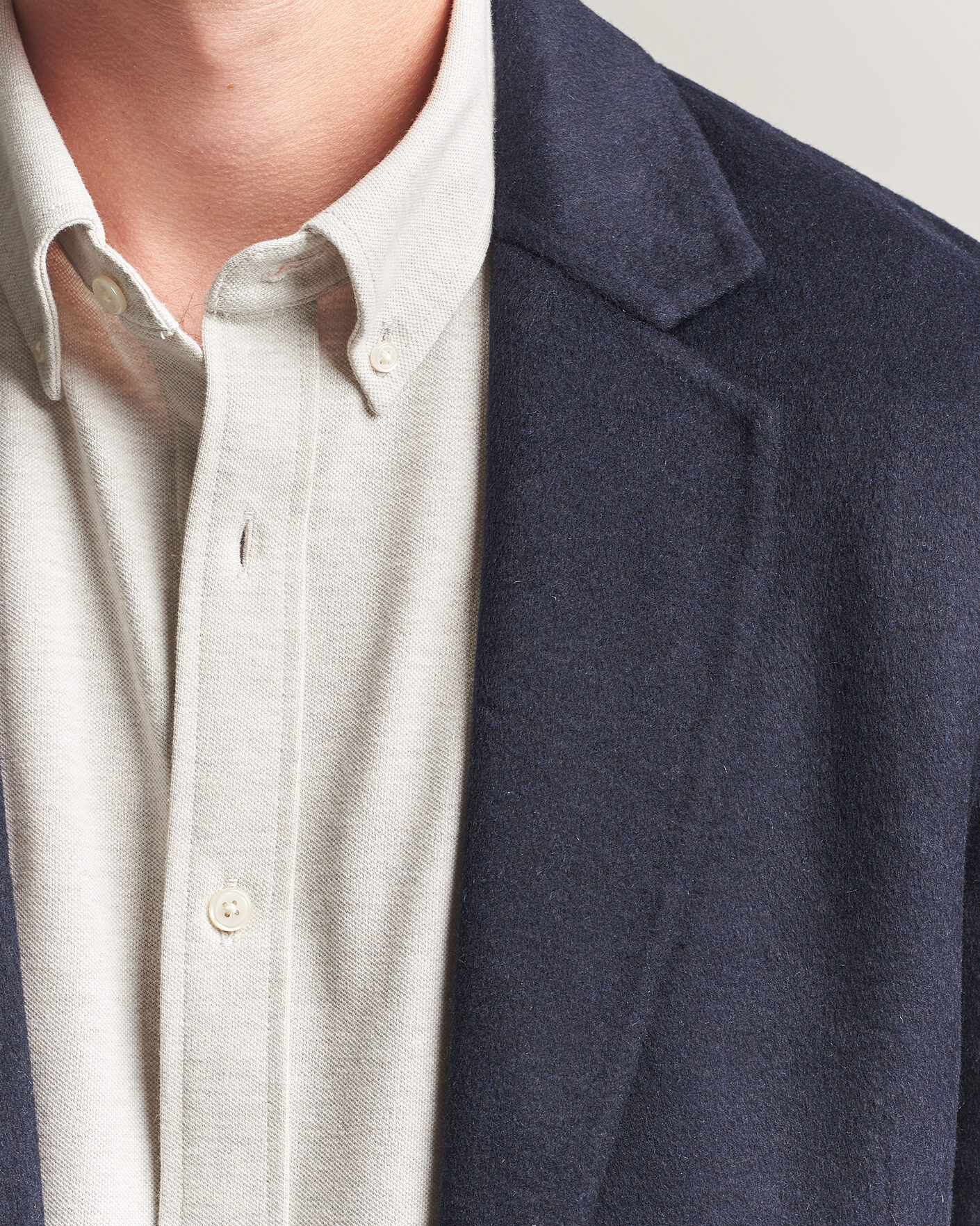 Homme | Blazers | Gant | Handstitched Unlined Blazer Evening Blue