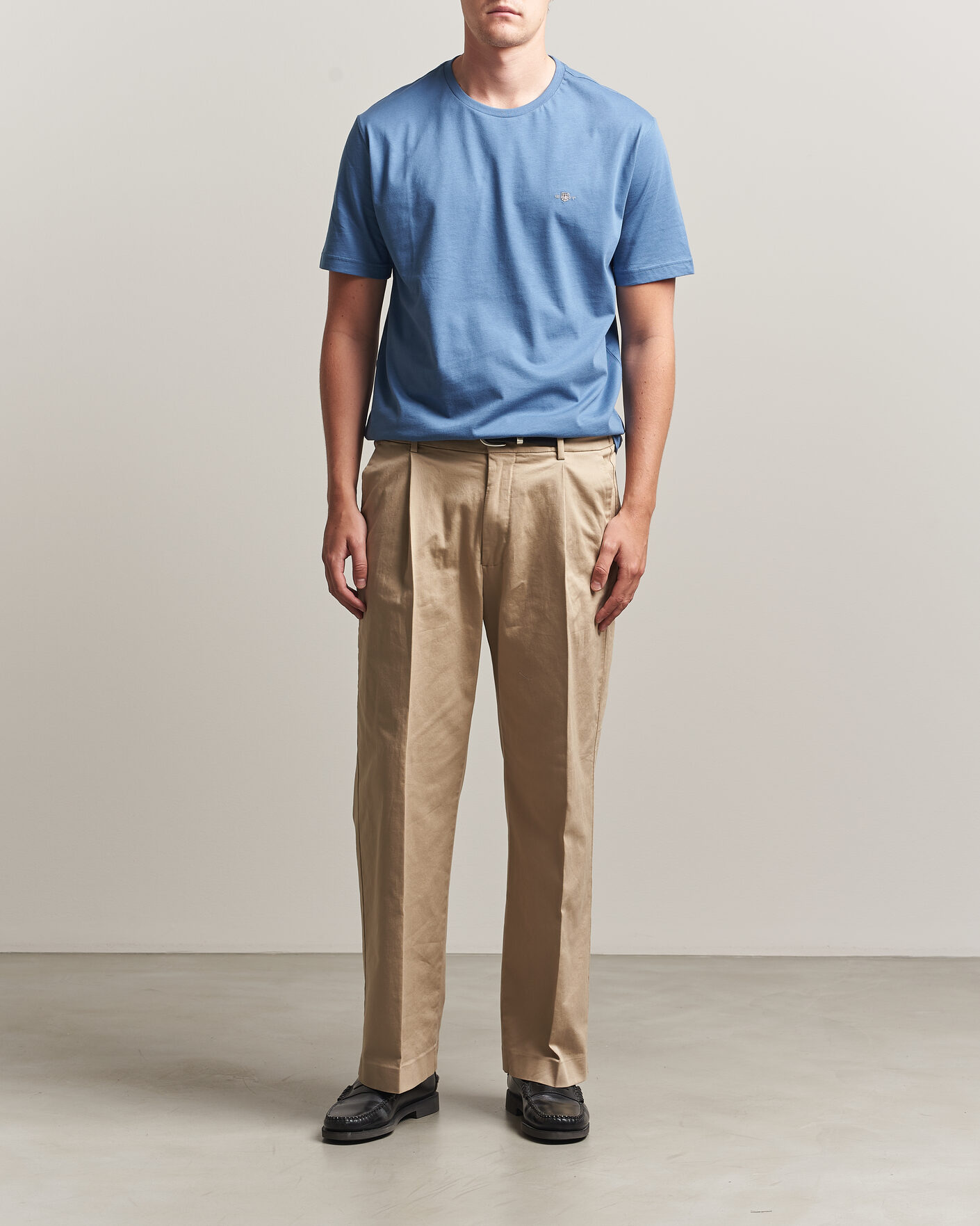 Homme | T-shirts | Gant | The Original T-Shirt Blue Horizon
