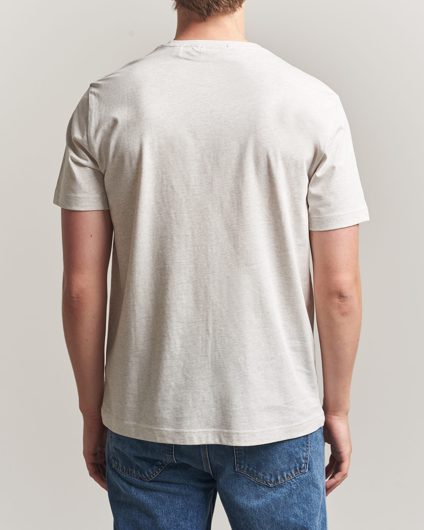 Homme | T-shirts | Gant | The Original T-Shirt Glacier Melange