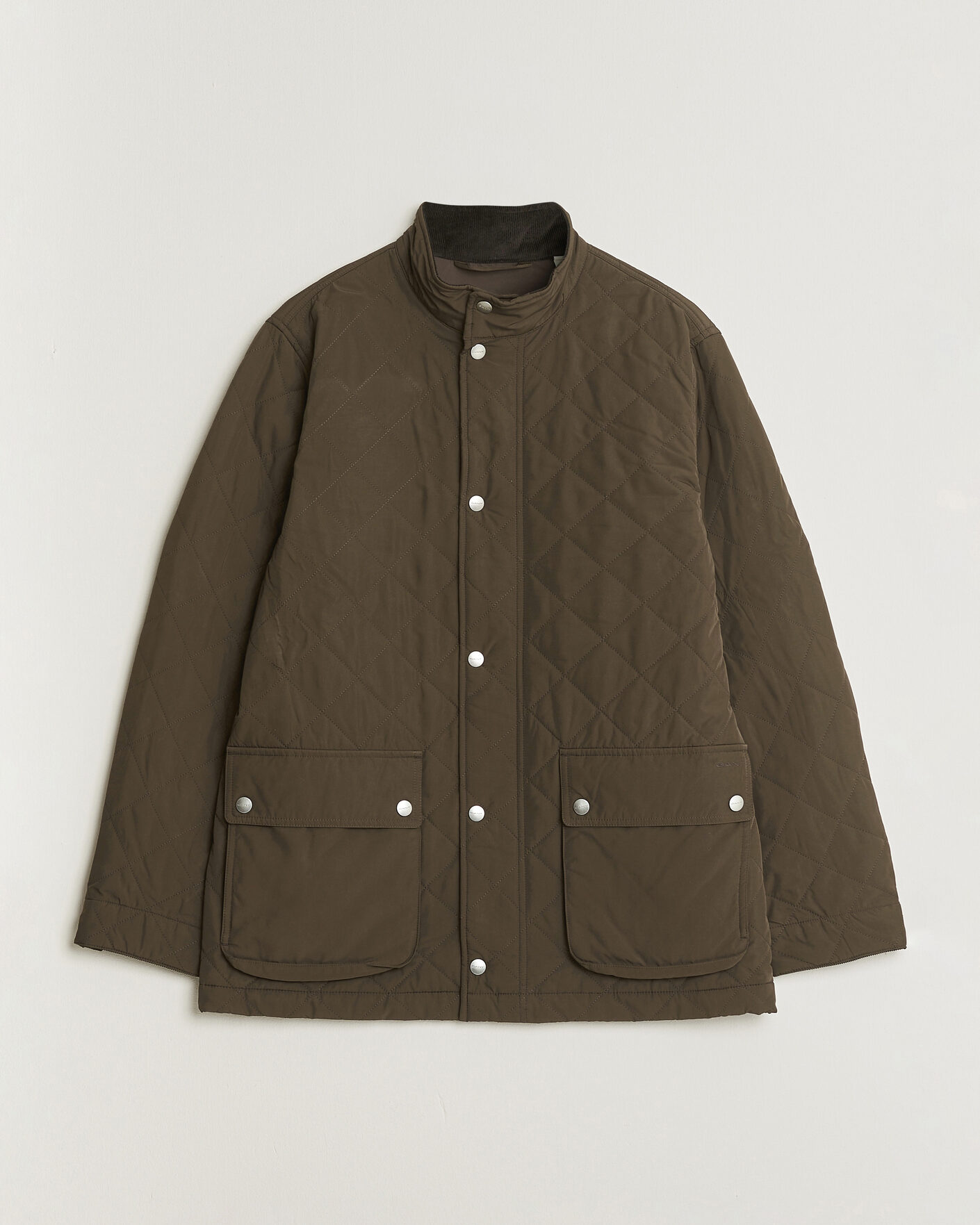 Homme | Manteaux Et Vestes | Gant | Classic Quilted Mid Jacket Black Brown