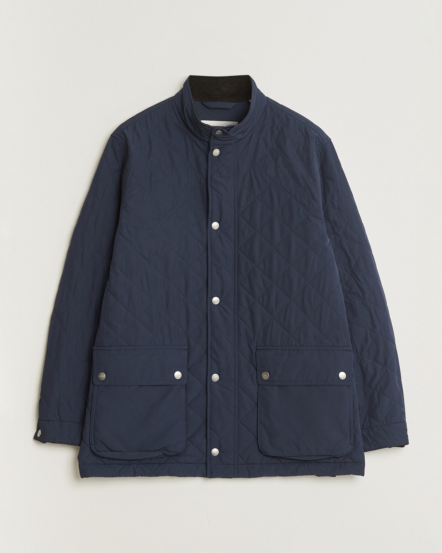 Homme | Manteaux Et Vestes | Gant | Classic Quilted Mid Jacket Evening Blue