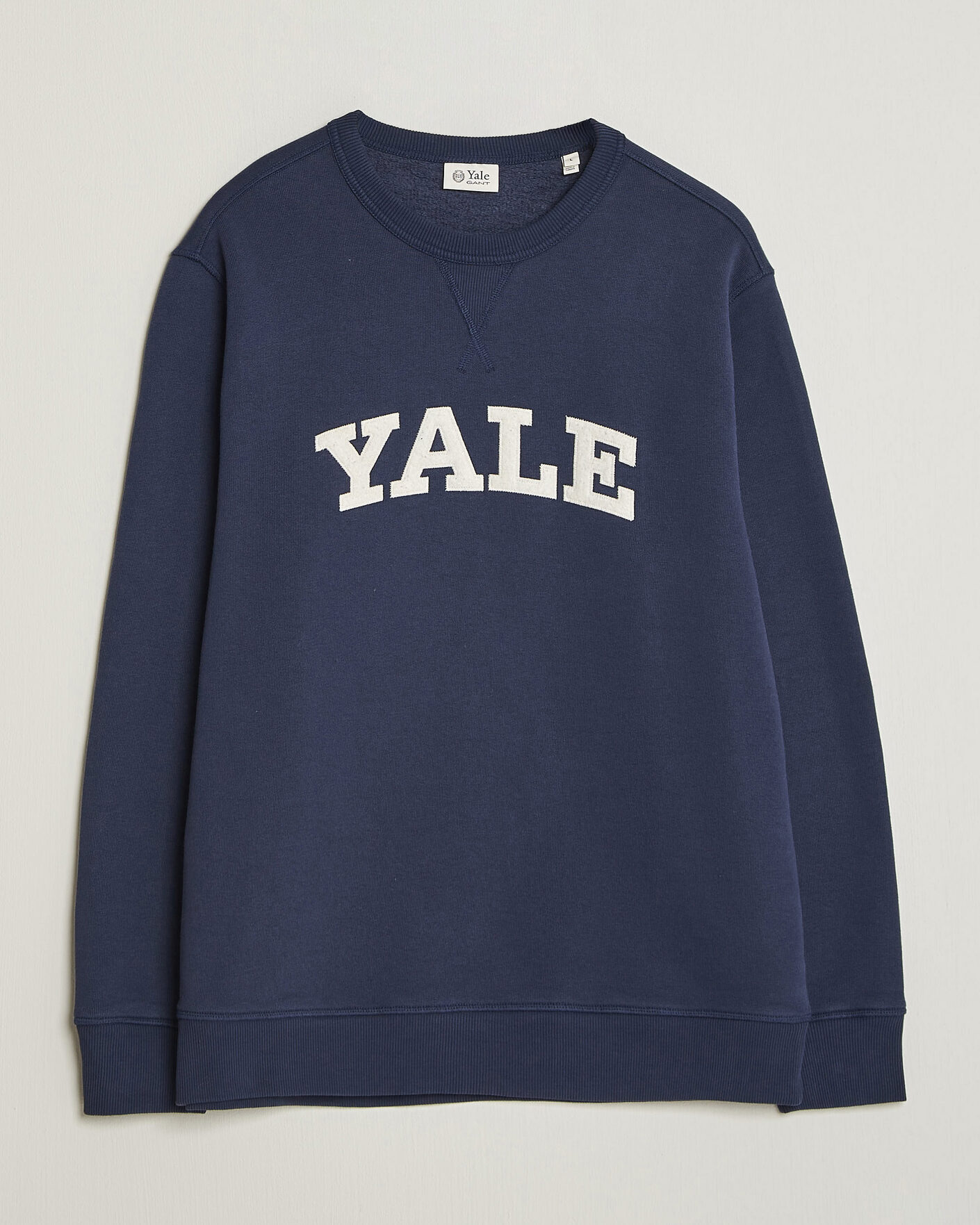 Homme | Pulls Et Tricots | Gant | YALE Crew Neck Sweatshirt Marine