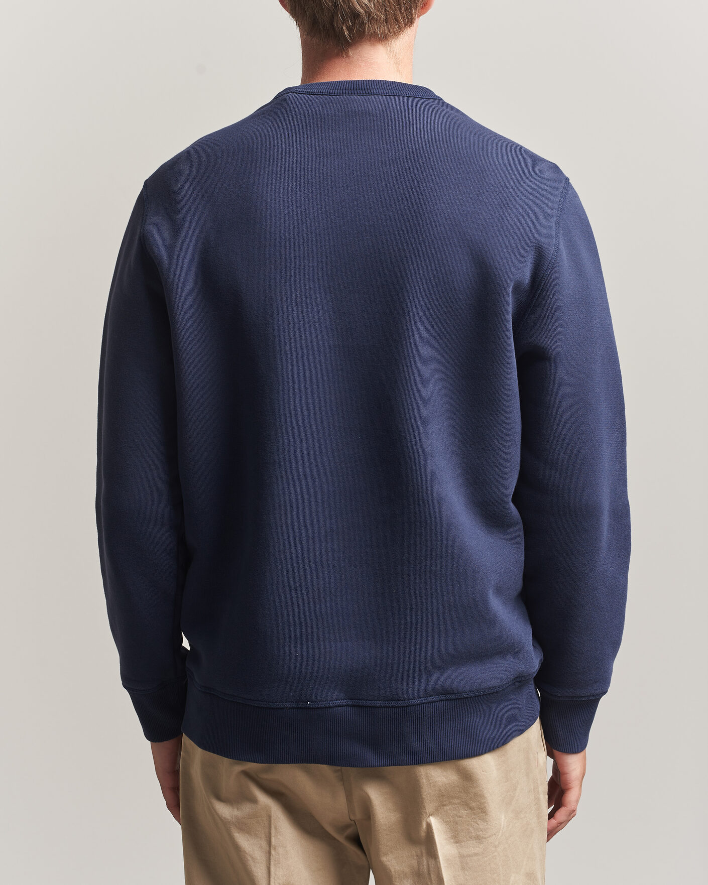 Homme | Pulls Et Tricots | Gant | YALE Crew Neck Sweatshirt Marine