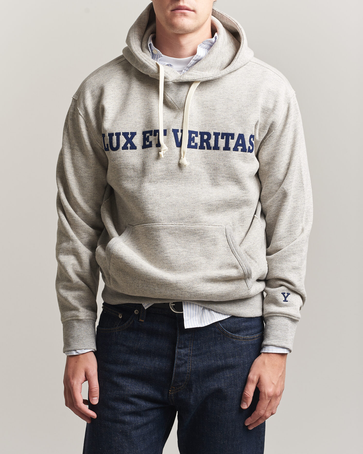 Homme | Pulls Et Tricots | Gant | YALE Hoodie Grey Melange