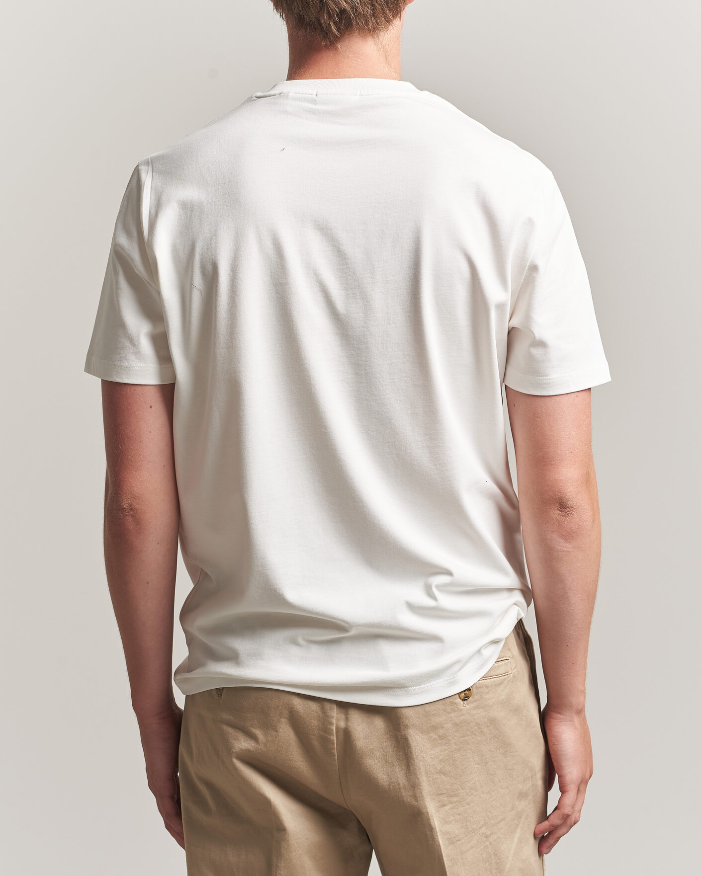 Homme | T-shirts | Gant | YALE Crew Neck T-Shirt Eggshell