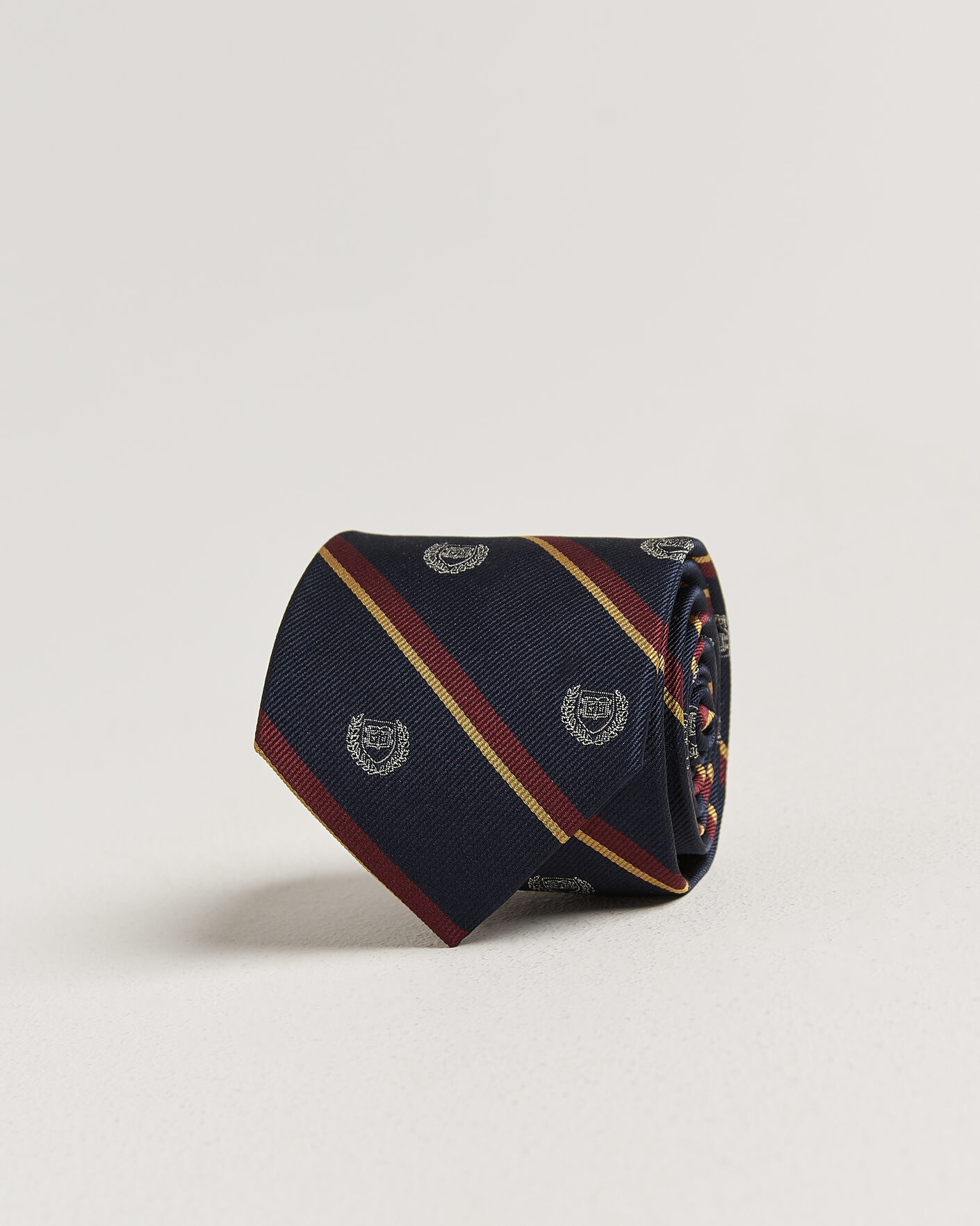Homme | Cravates | Gant | YALE Crest Tie Marine