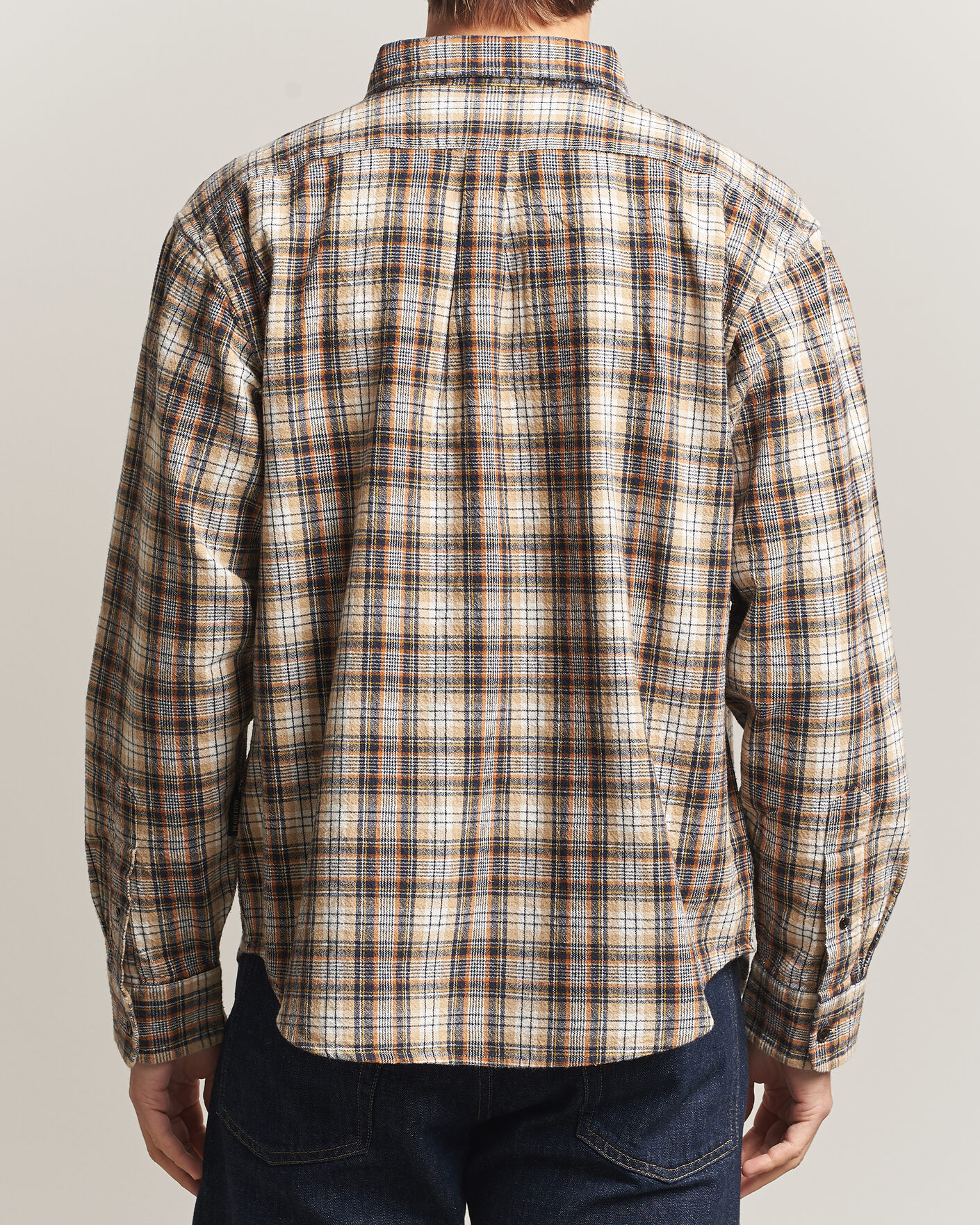Homme | Chemises | Pendleton | Flannel Button Down Shirt Brown Check