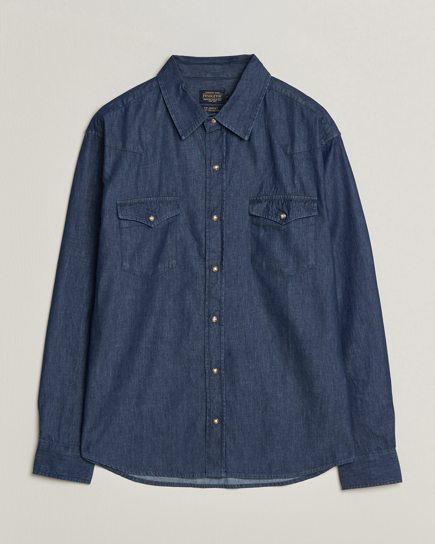 Homme | Chemises | Pendleton | Chandler Western Shirt Indigo Chambray