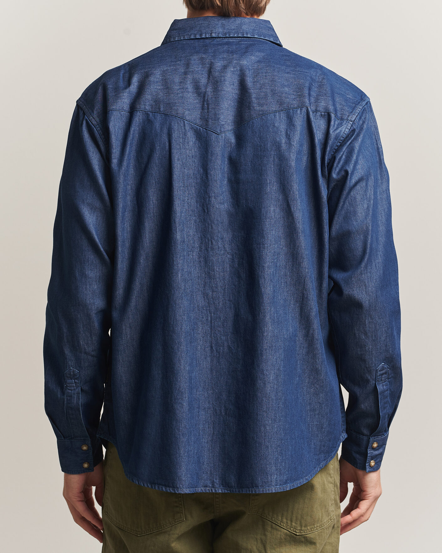 Homme | Chemises | Pendleton | Chandler Western Shirt Indigo Chambray