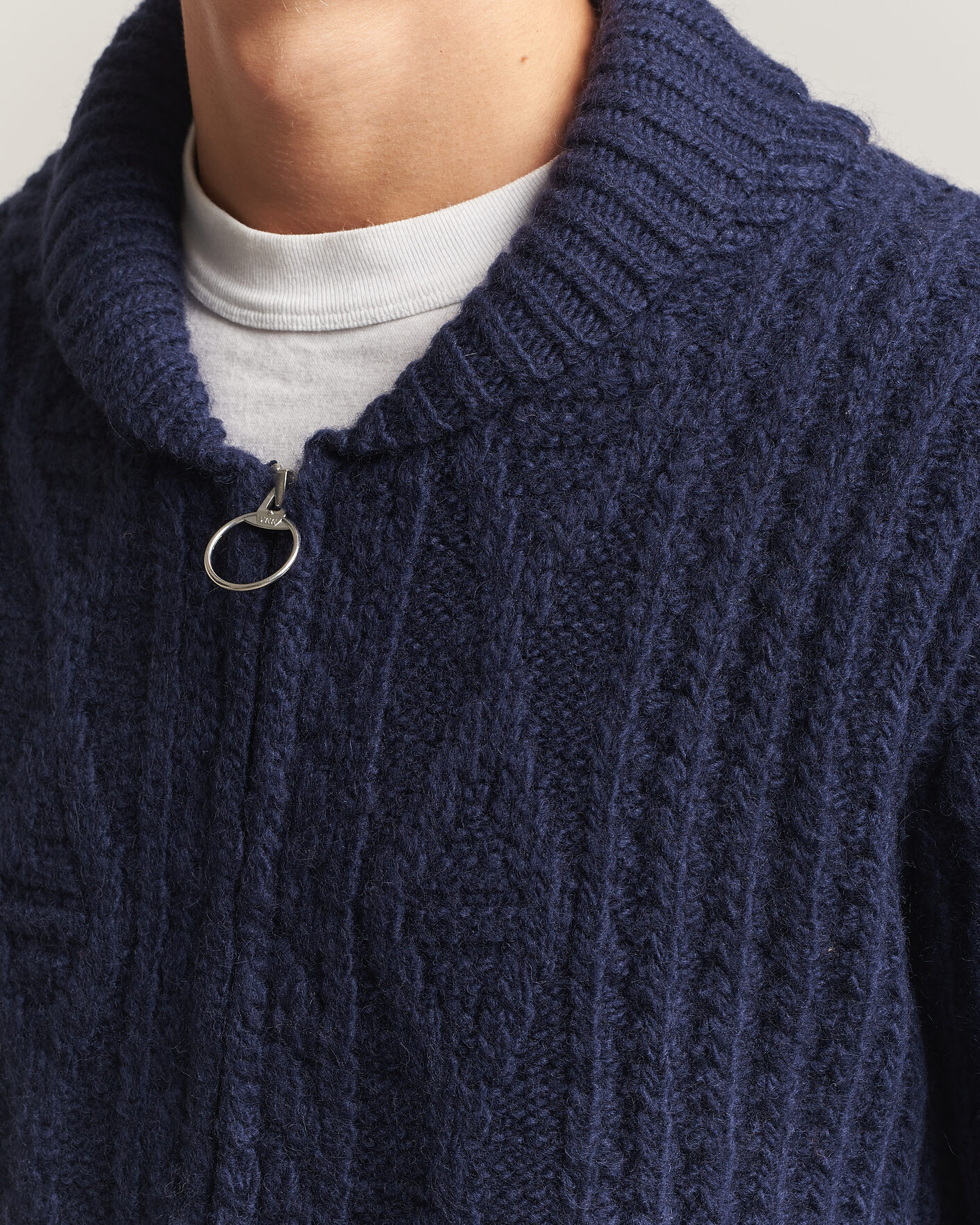 Homme | Pulls Et Tricots | Pendleton | Hoop Zip Cardigan Navy