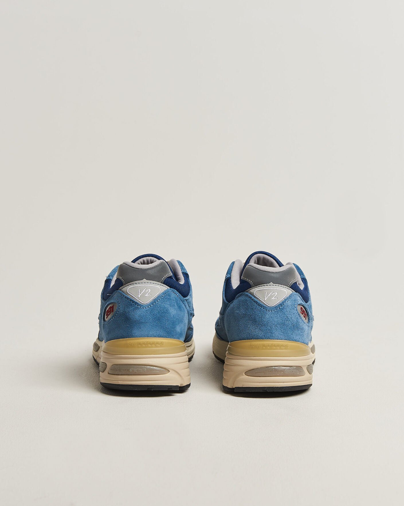 Homme | Baskets | New Balance Made In US & UK | New Balance Made in Made in UK 991v2 Vintage Sports Bluesteel