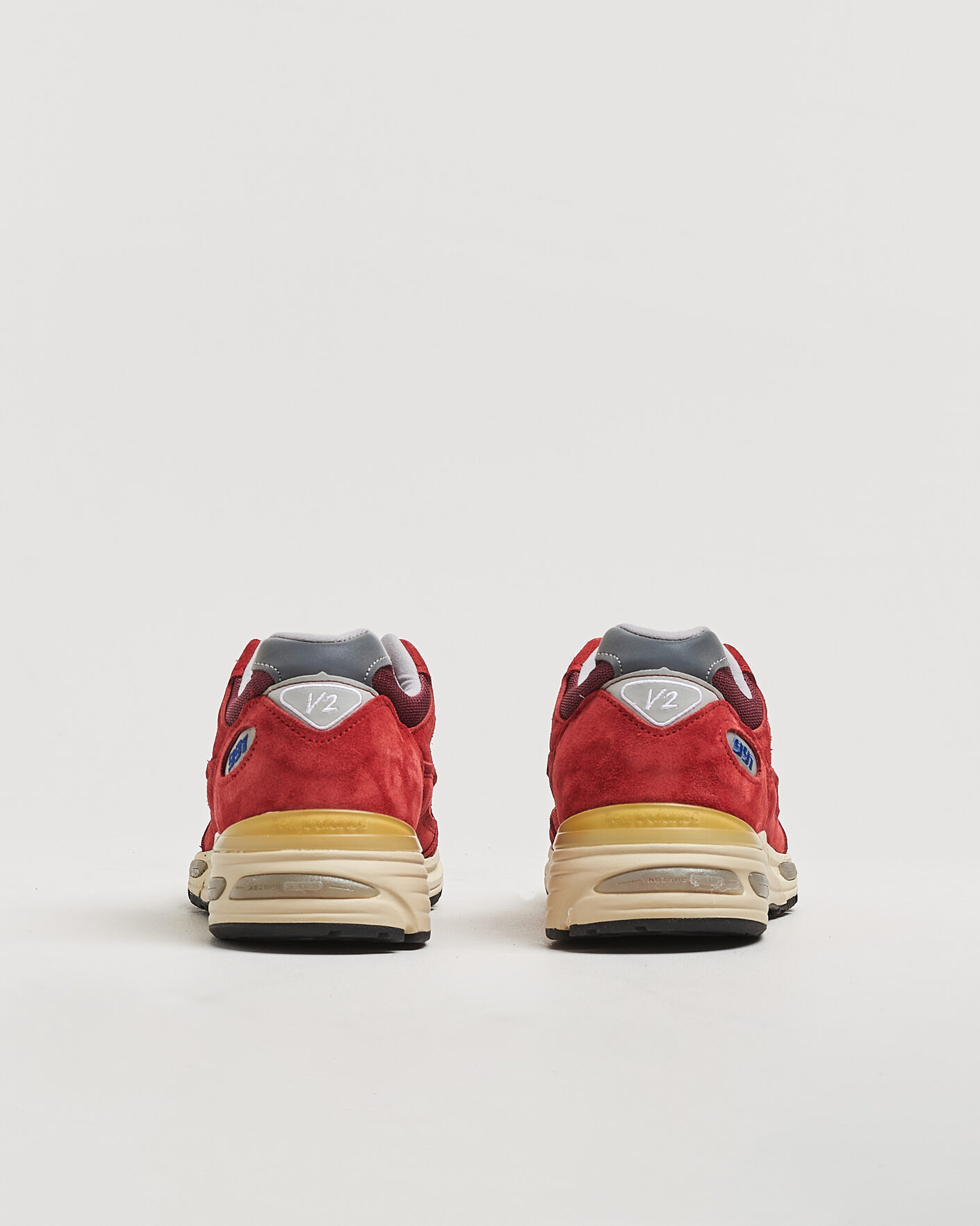 Homme | Baskets | New Balance Made In US & UK | New Balance Made in Made in UK 991v2 Vintage Sports Karanda Red
