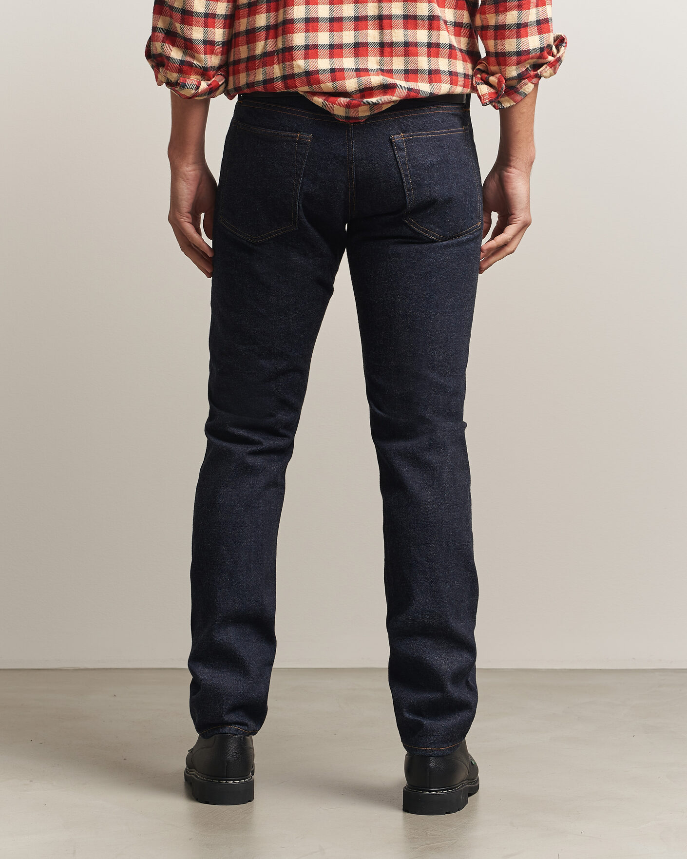 Homme | Jeans | RRL | Slim Fit Selvedge Jeans East/West Rinse