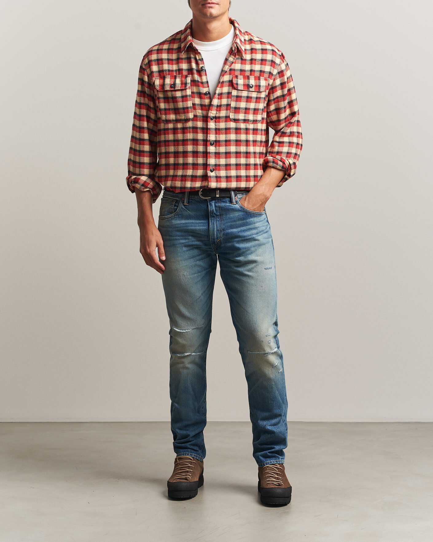 Homme | Jeans | RRL | Slim Fit Selvedge Jeans Clearford Wash