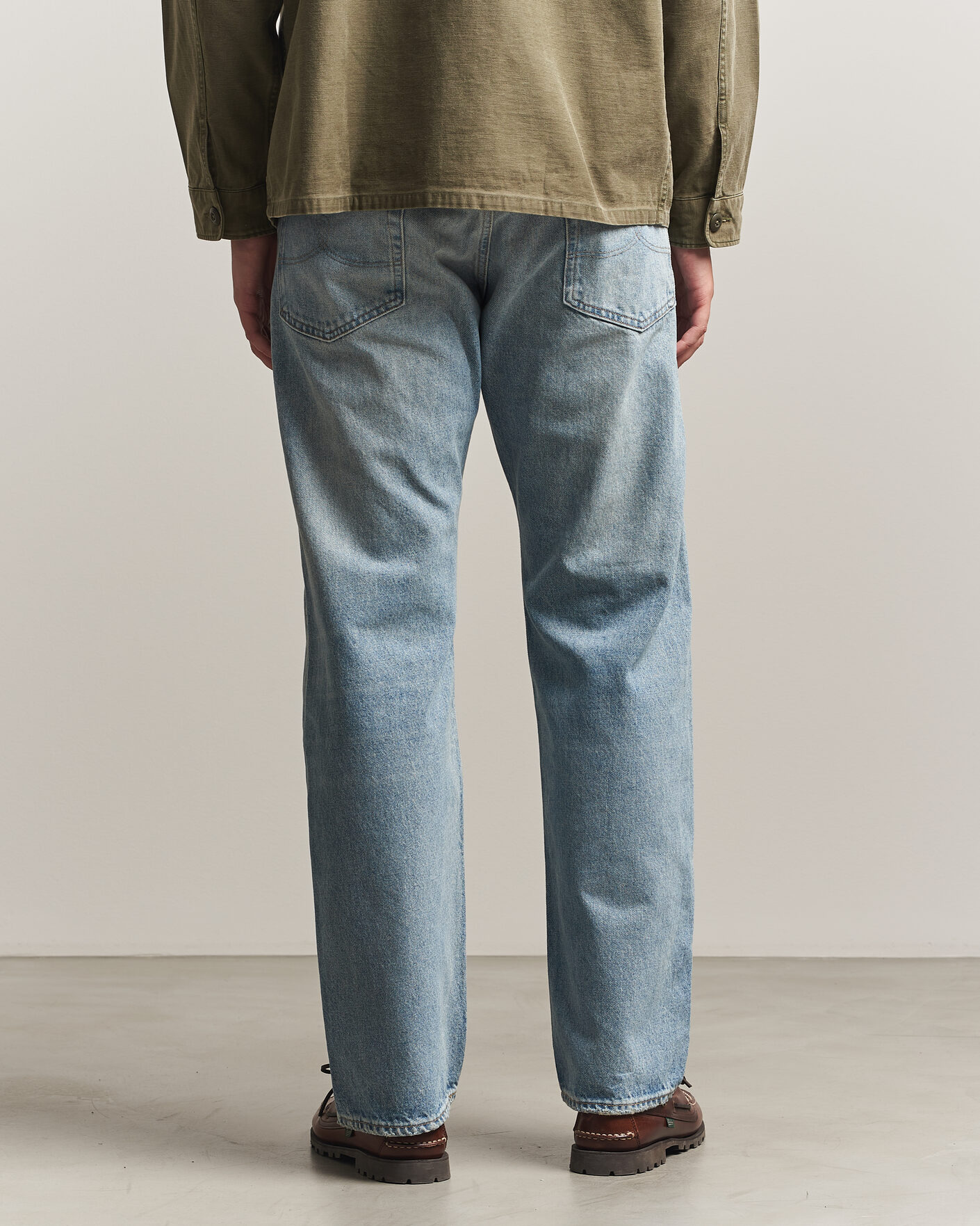 Homme | Jeans | RRL | Vintage Fit Distressed Jeans Bridgeview Wash