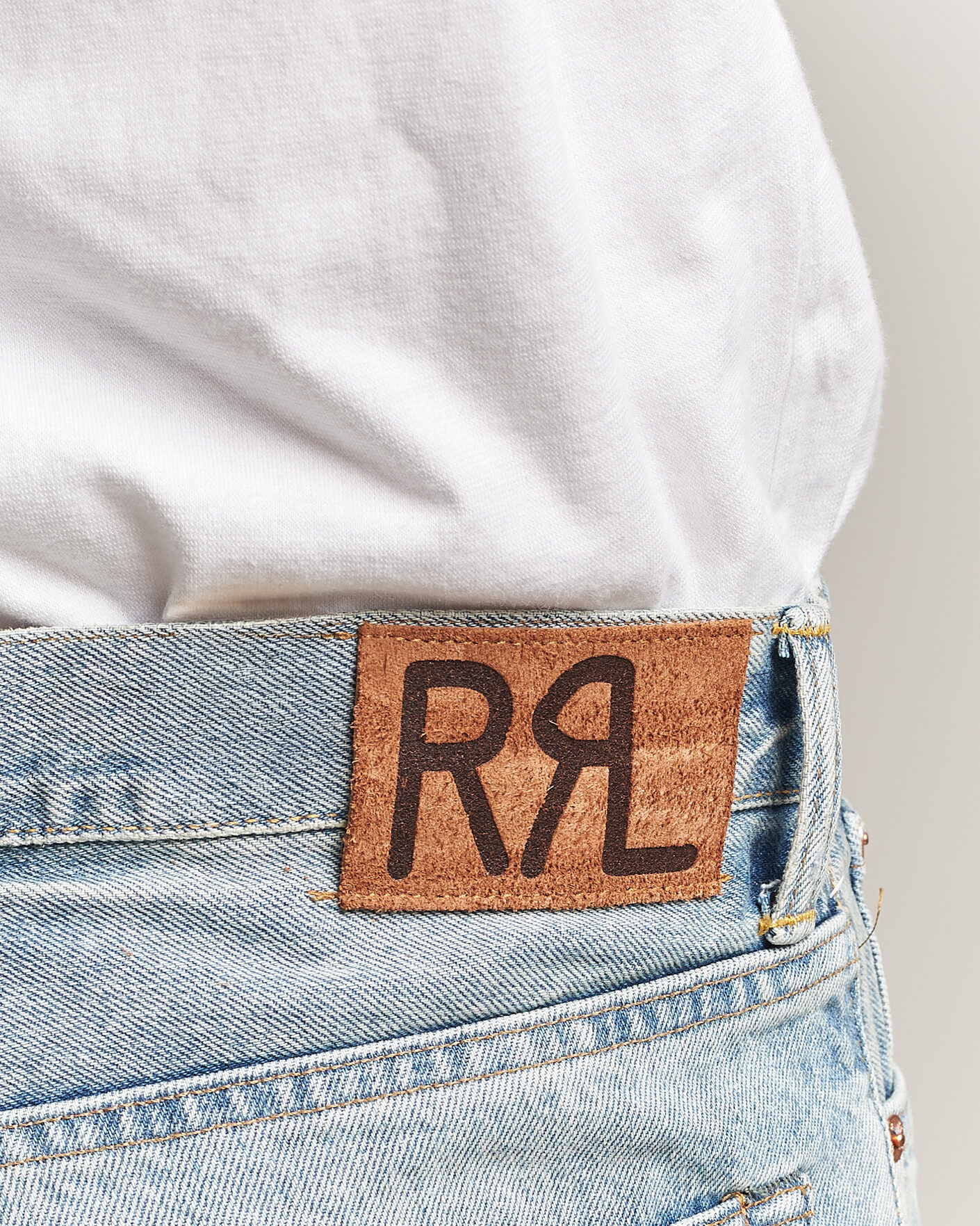 Homme | Jeans | RRL | Vintage Fit Distressed Jeans Bridgeview Wash