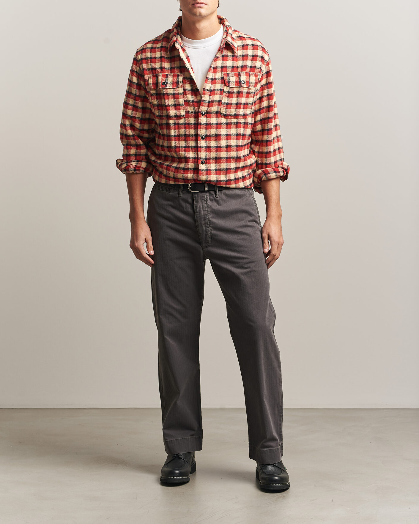 Homme | Pantalons | RRL | Field Chino Black