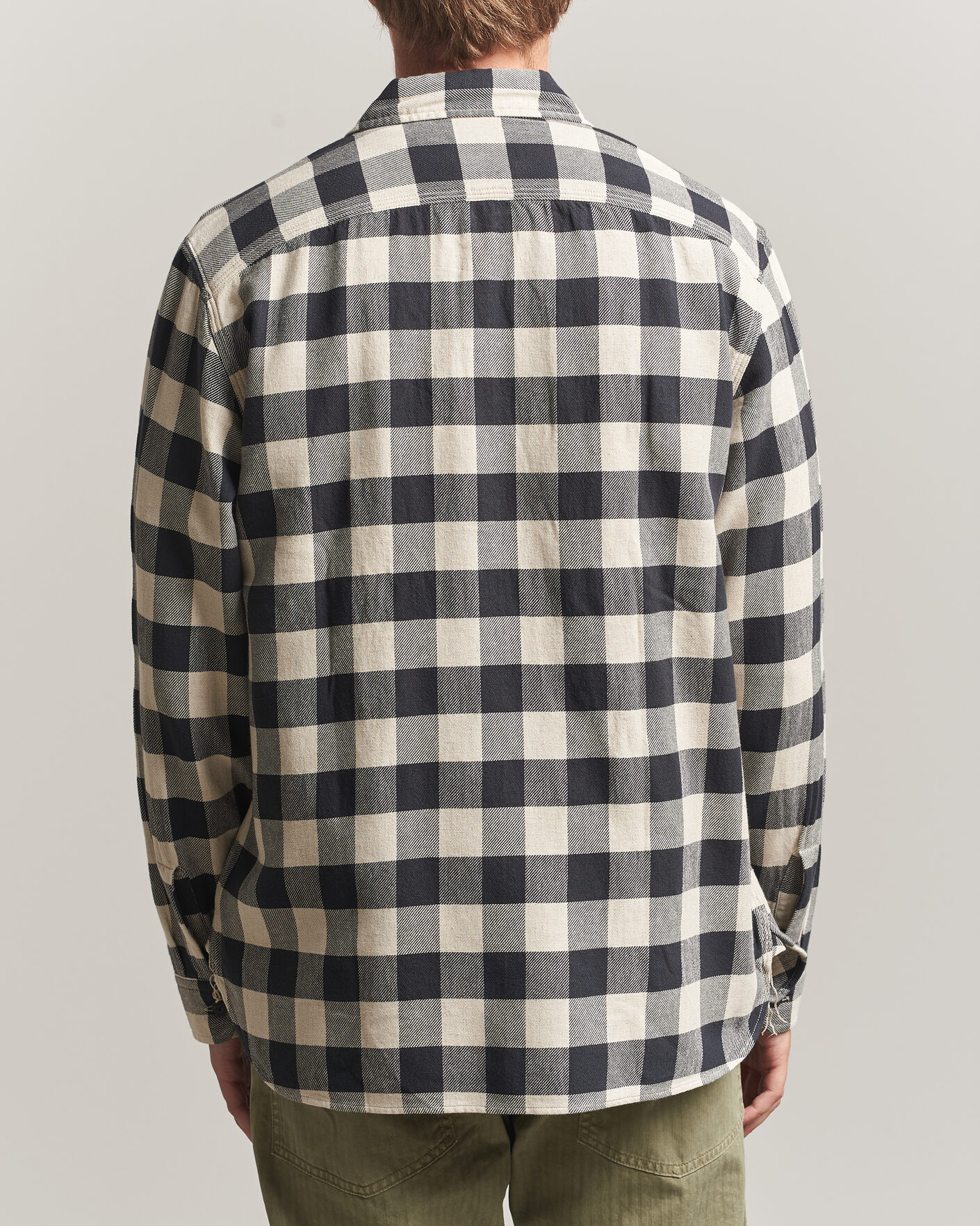 Homme | Chemises | RRL | Matlock Plaid Shirt Black/Cream