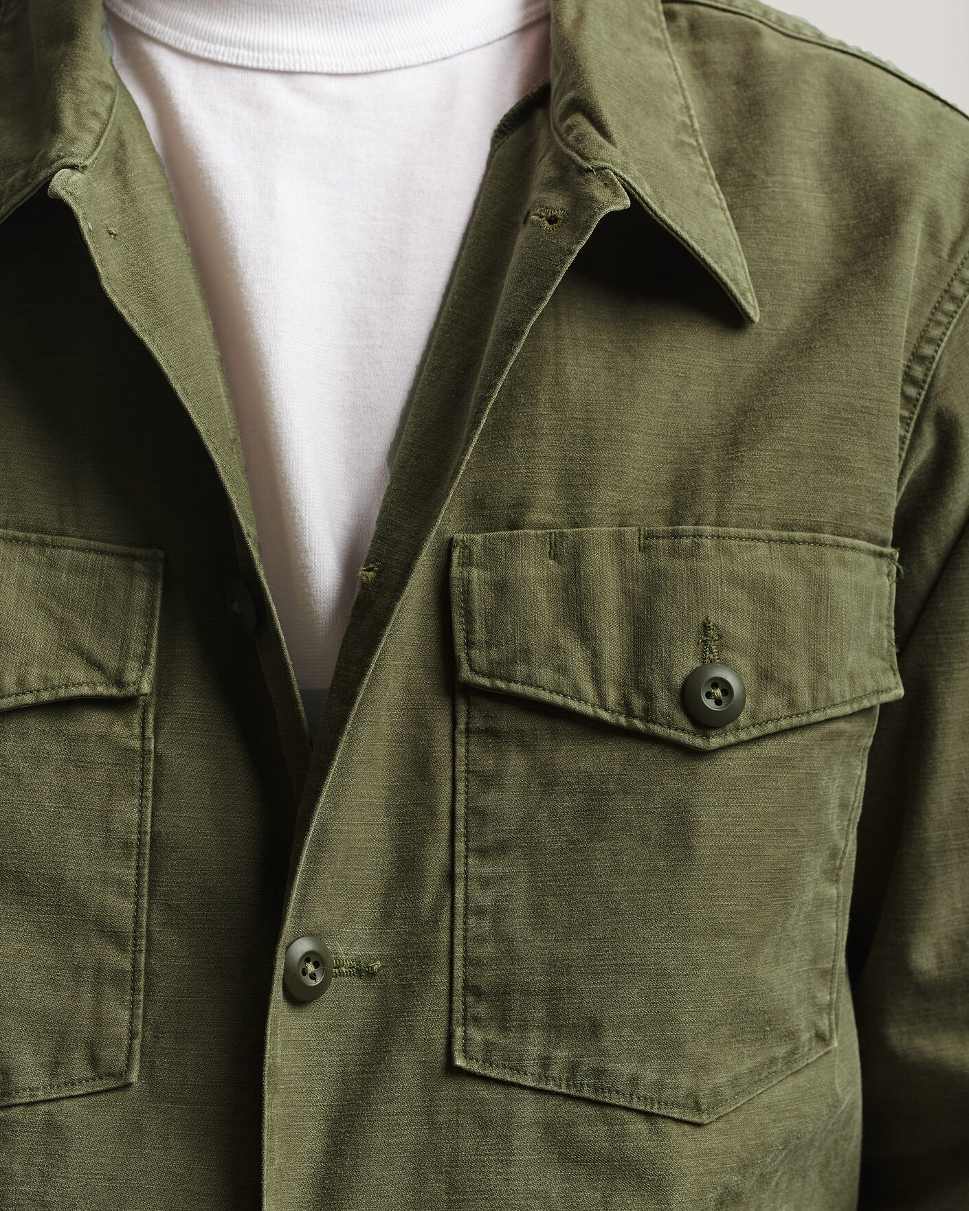 Homme | Chemises | RRL | Regiment Overshirt Olive
