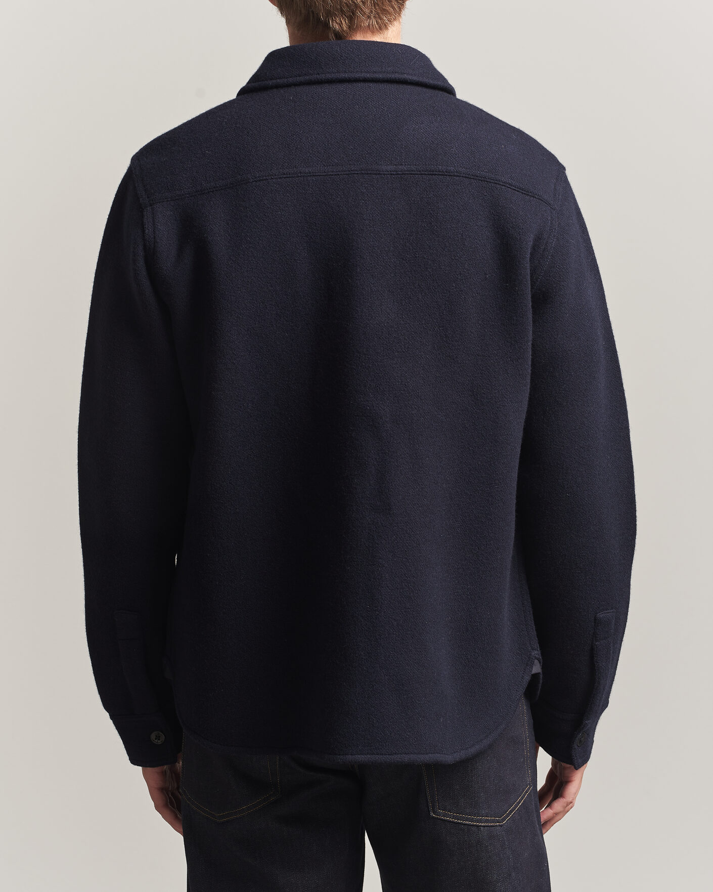 Homme | Chemises | RRL | CPO Cardigan Shirt Navy