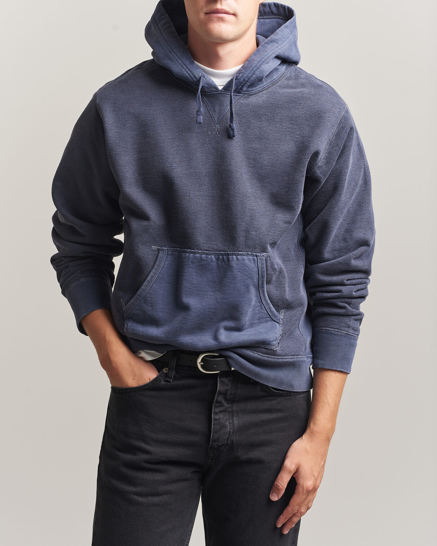 Homme | Pulls Et Tricots | RRL | Hooded Sweatshirt Navy