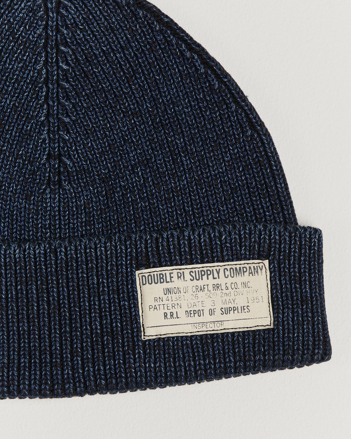 Homme | Bonnets | RRL | Watch Cap Midnight Blue