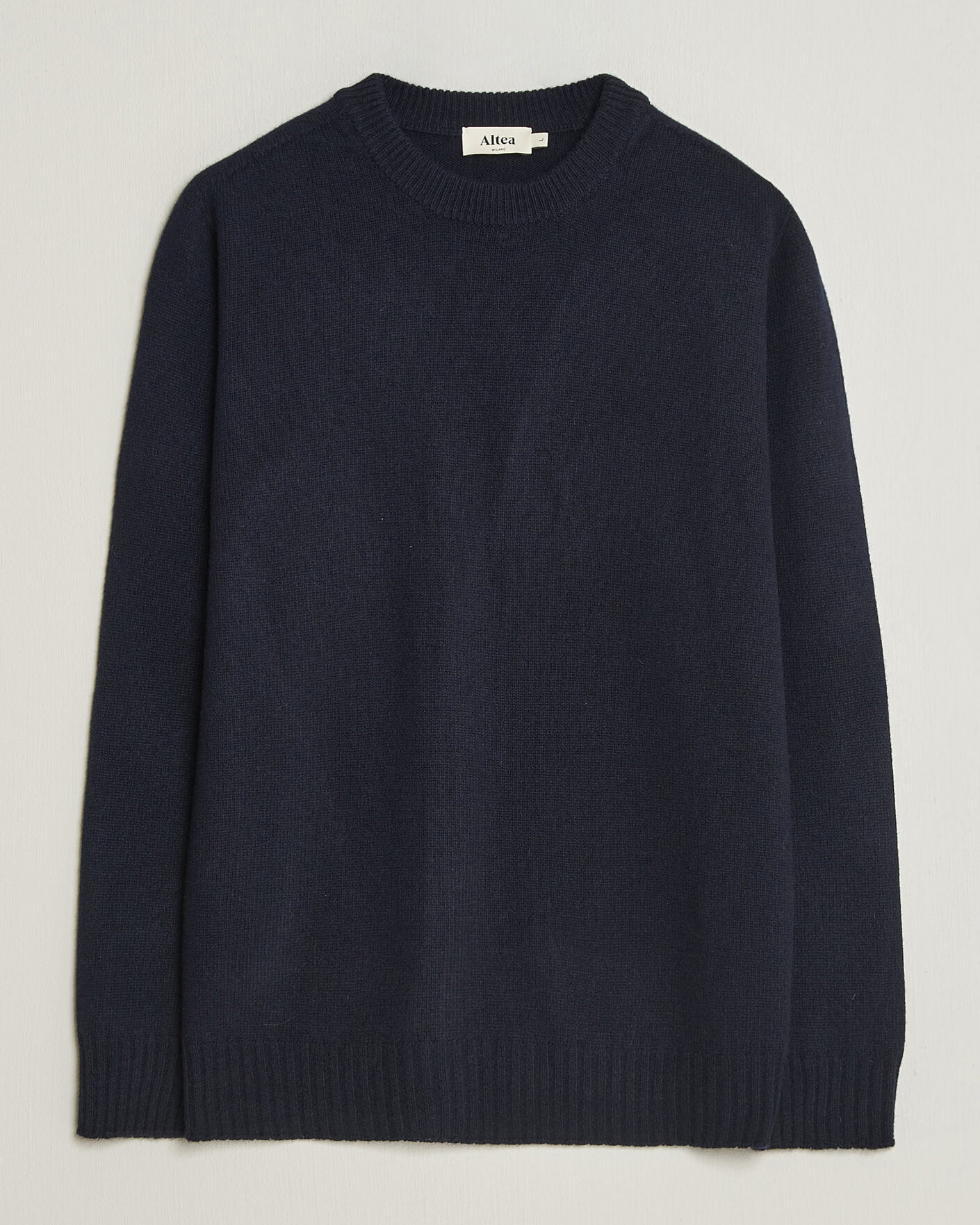 Homme | Pulls Et Tricots | Altea | Wool/Cashmere Crew Neck Pullover Navy