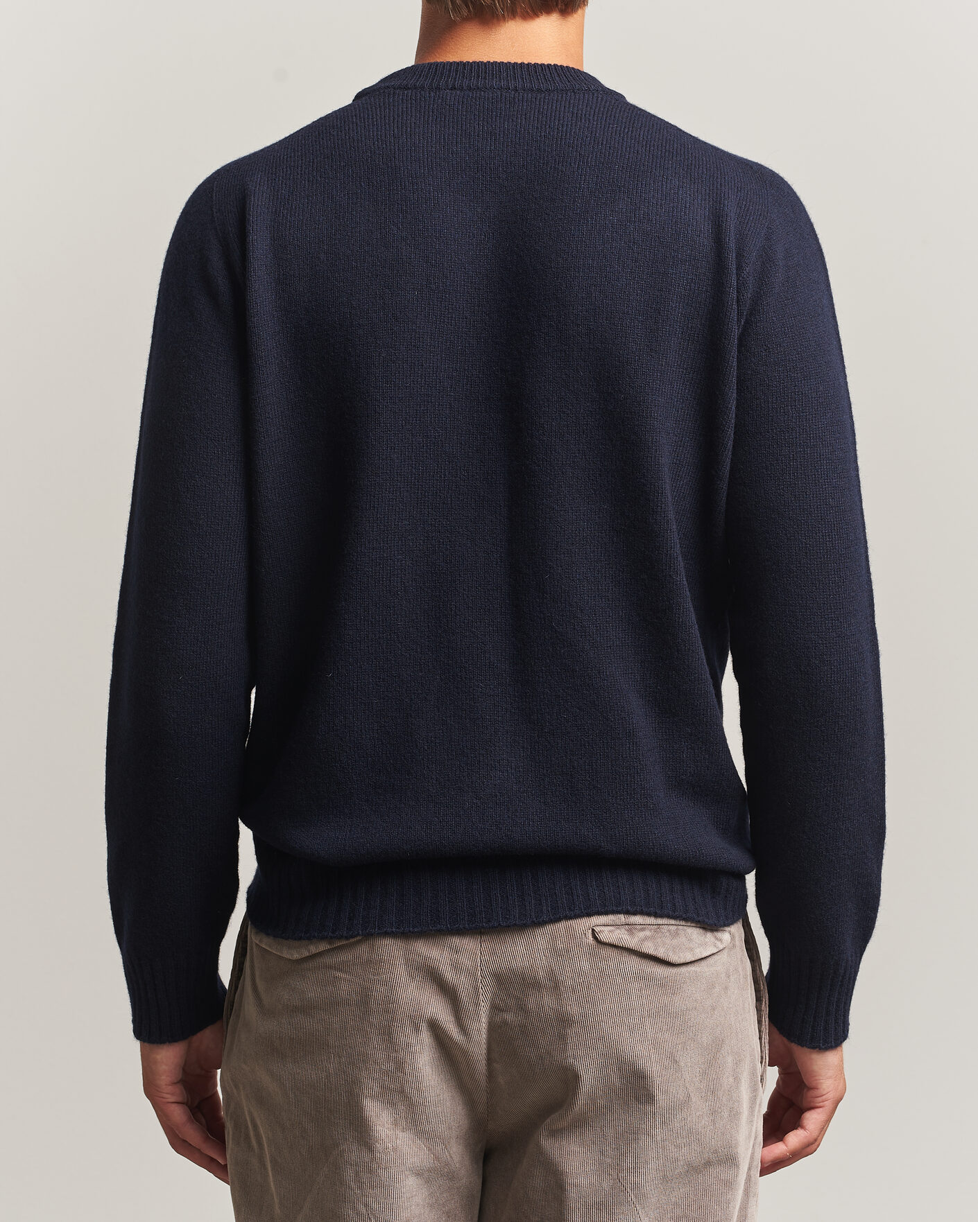 Homme | Pulls Et Tricots | Altea | Wool/Cashmere Crew Neck Pullover Navy
