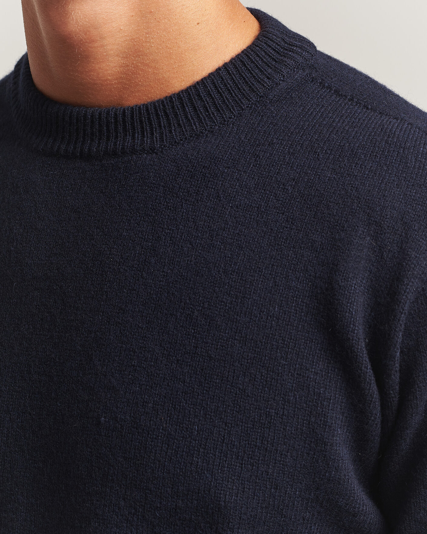 Homme | Pulls Et Tricots | Altea | Wool/Cashmere Crew Neck Pullover Navy
