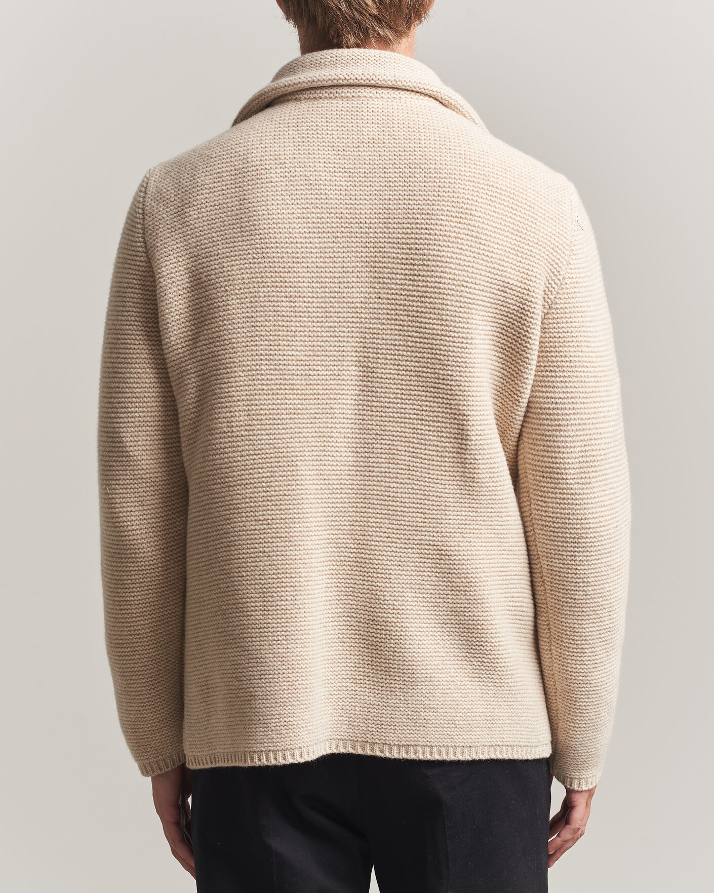 Homme | Pulls Et Tricots | Altea | Wool Cardigan Jacket Beige
