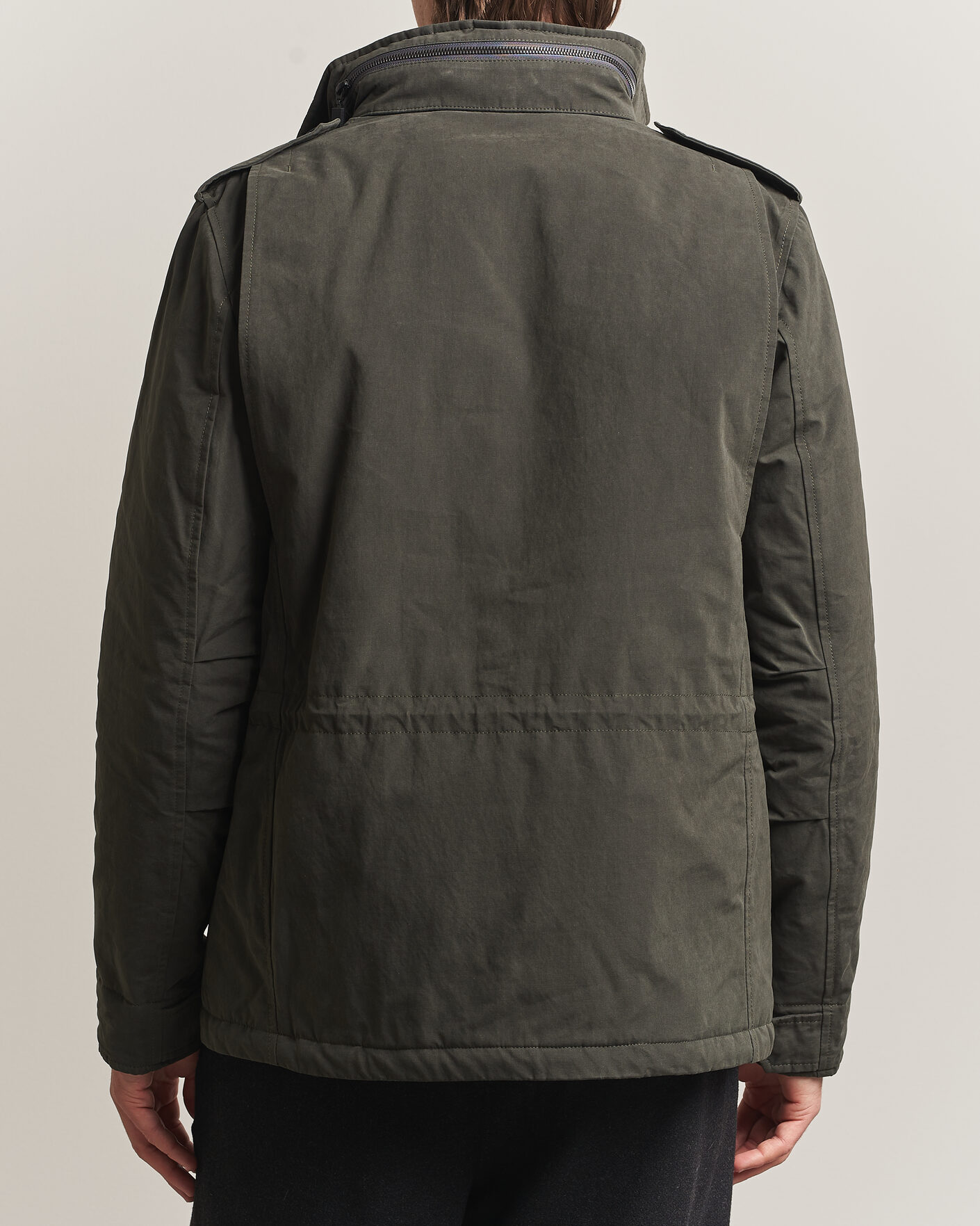 Homme | Manteaux Et Vestes | Aspesi | Lined Cotton Field Jacket Grey