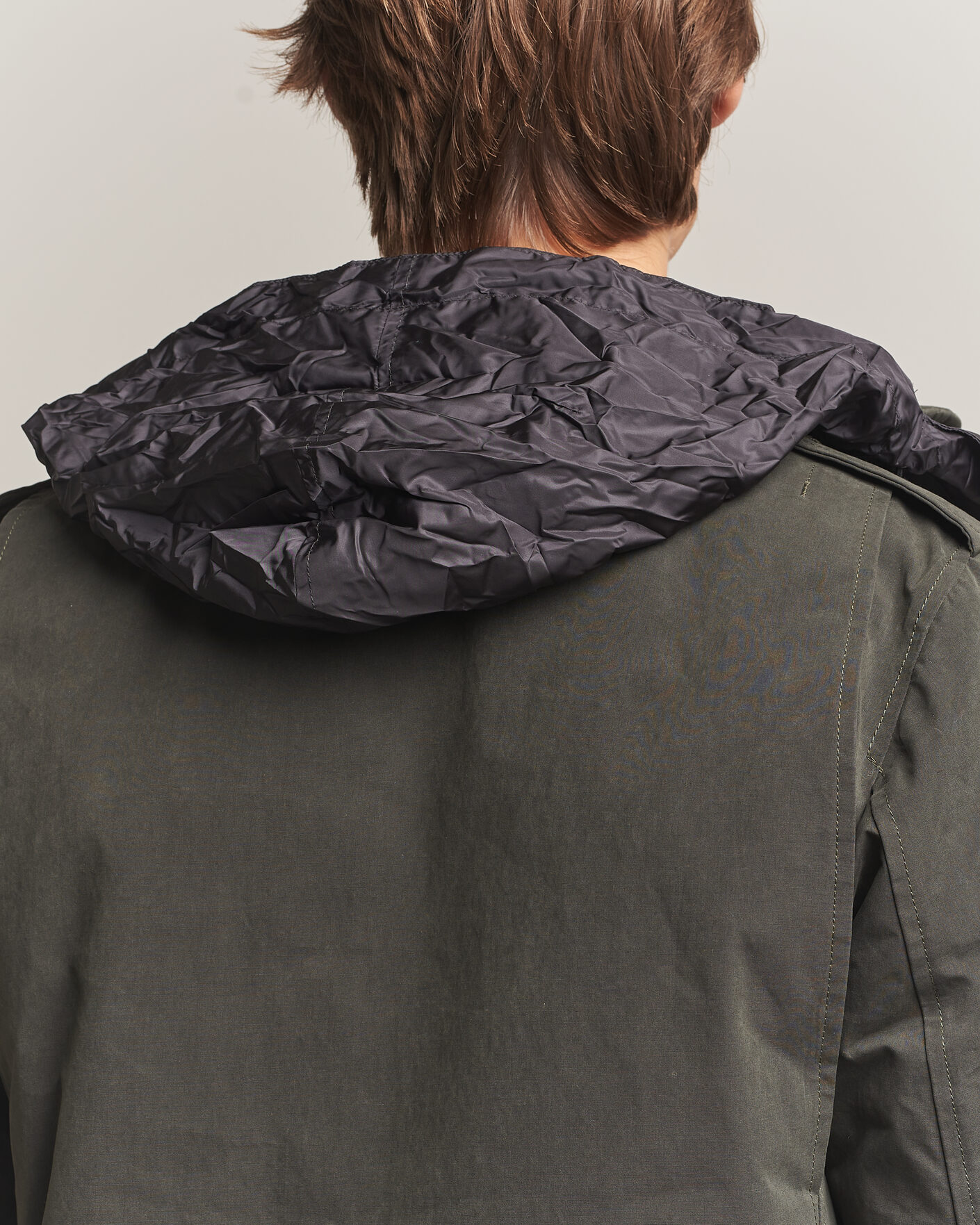 Homme | Manteaux Et Vestes | Aspesi | Lined Cotton Field Jacket Grey