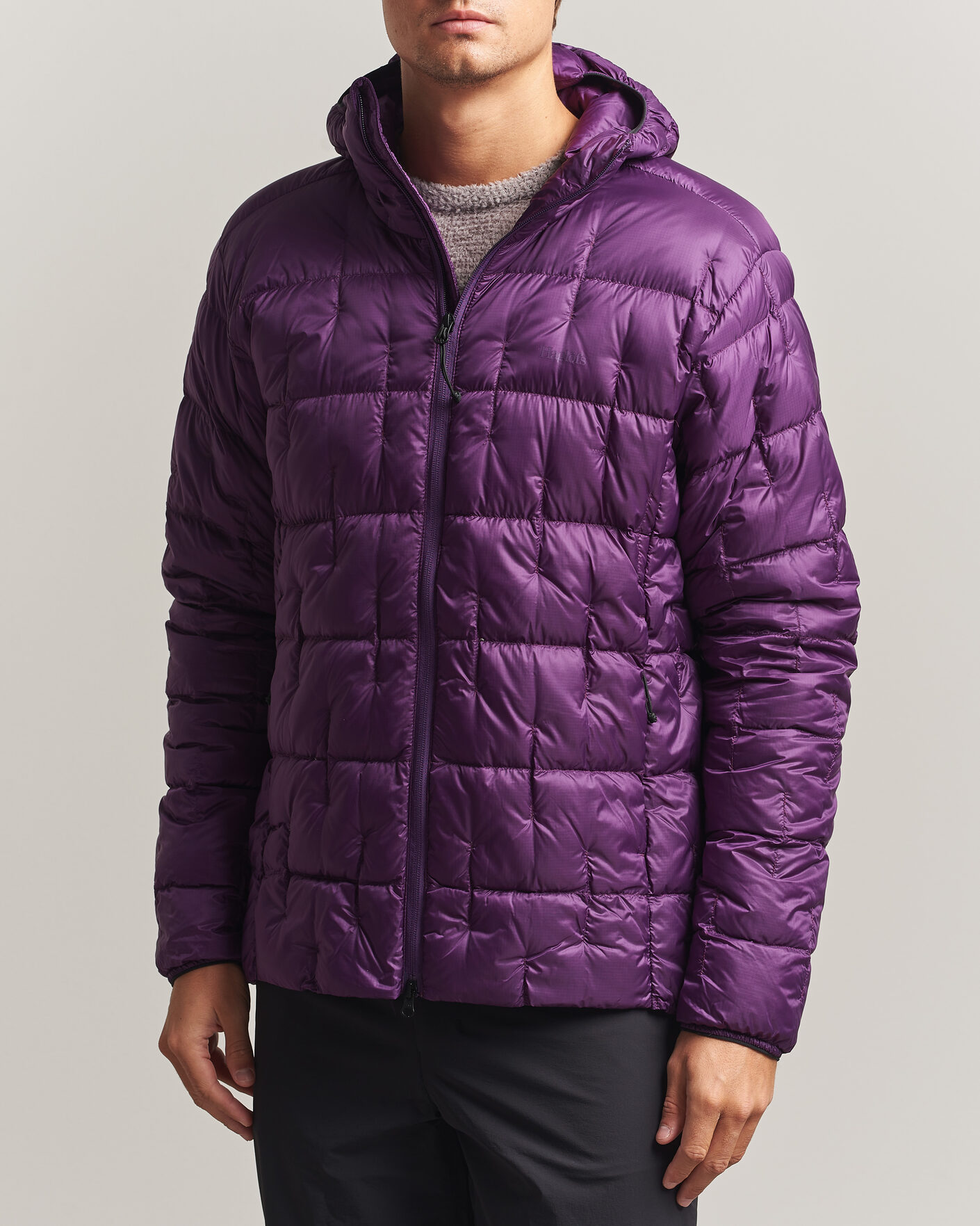Homme | Manteaux Et Vestes | Haglöfs | Hede Down Hood Jacket Purple Night