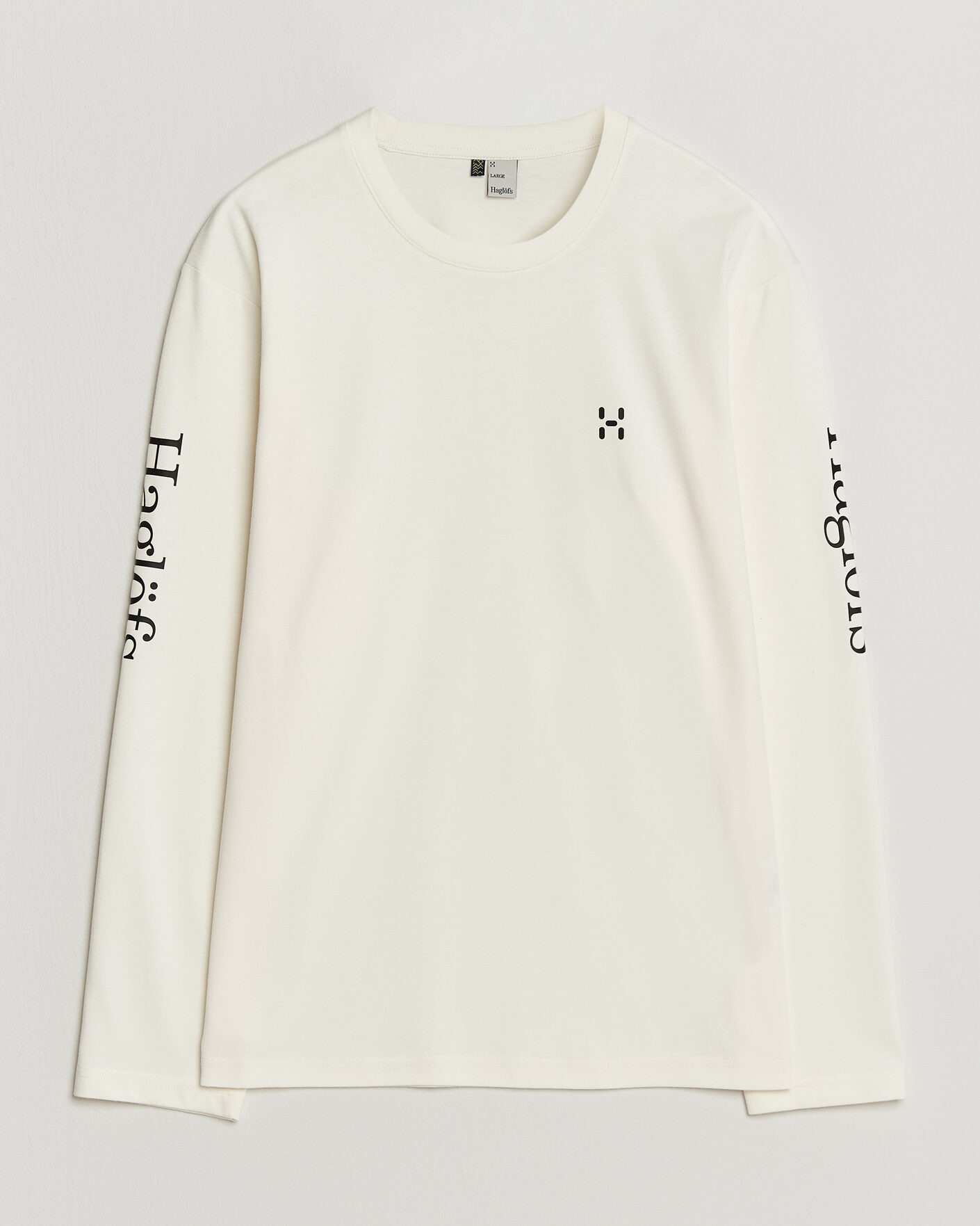 Homme | T-shirts | Haglöfs | Long Sleeve T-Shirt Soft White