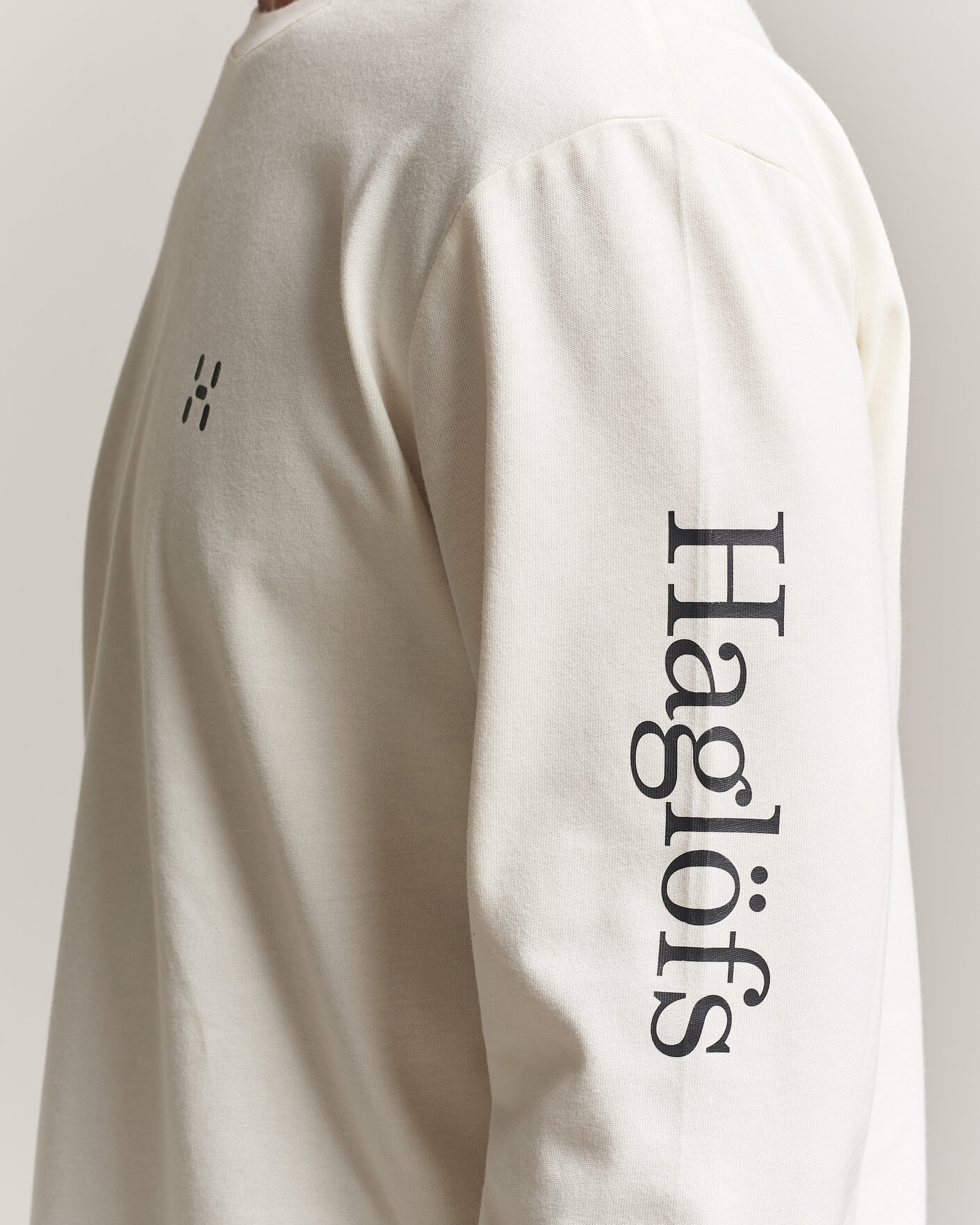 Homme | T-shirts | Haglöfs | Long Sleeve T-Shirt Soft White