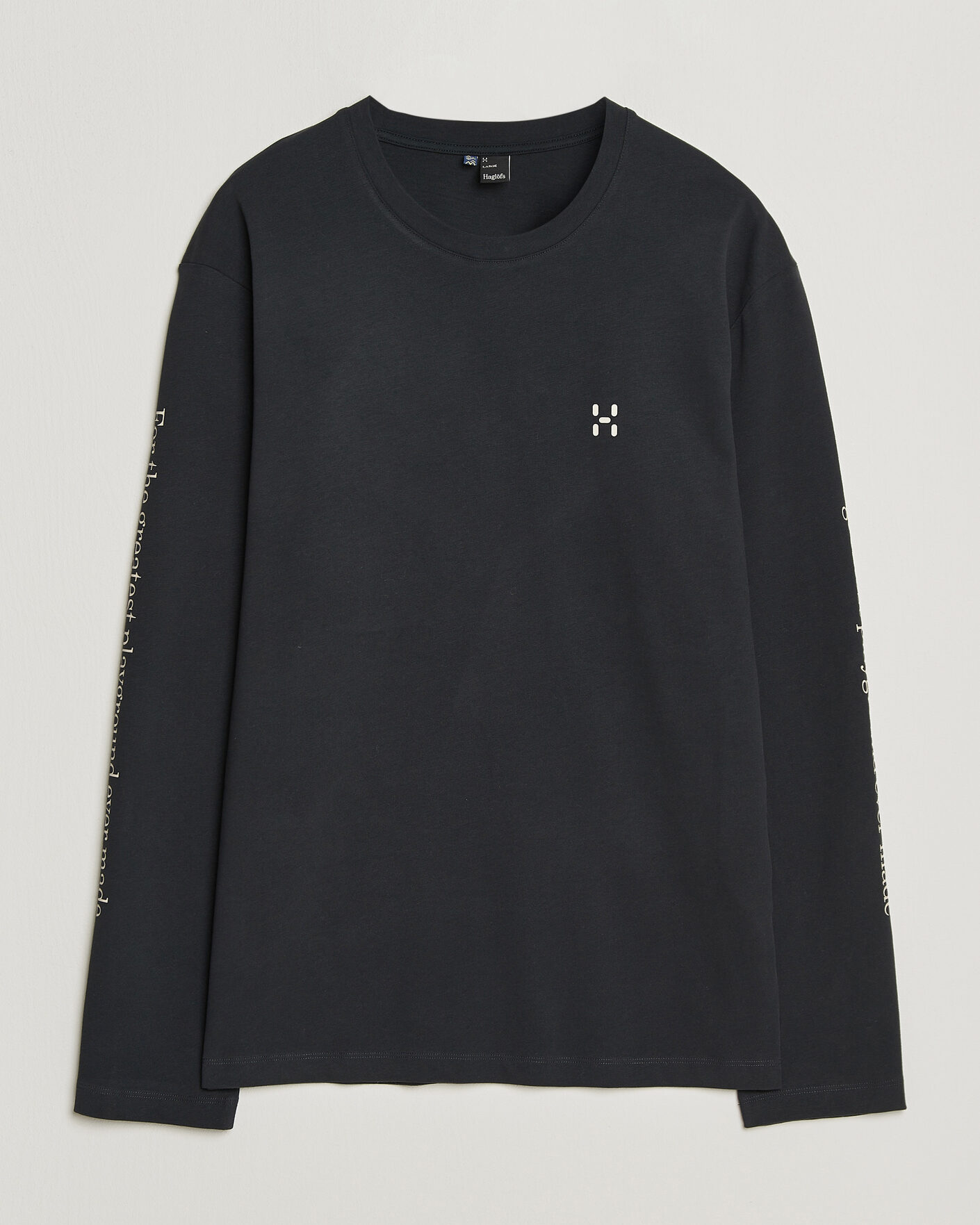 Homme | T-shirts | Haglöfs | Long Sleeve T-Shirt True Black
