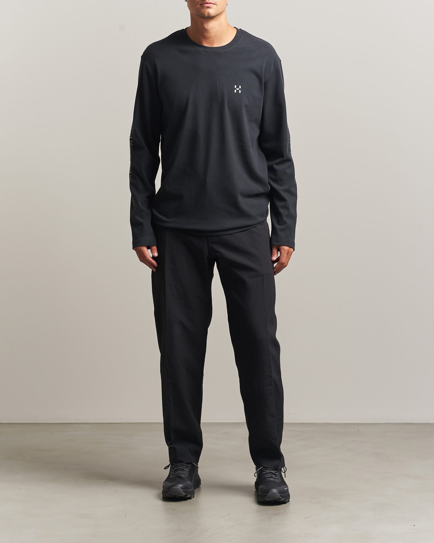Homme | T-shirts | Haglöfs | Long Sleeve T-Shirt True Black