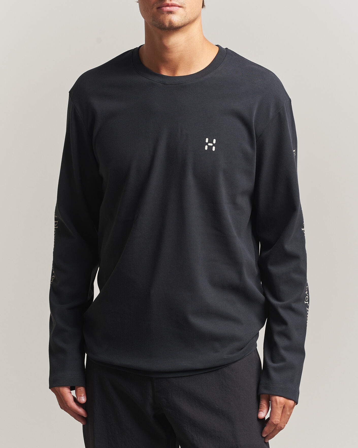 Homme | T-shirts | Haglöfs | Long Sleeve T-Shirt True Black