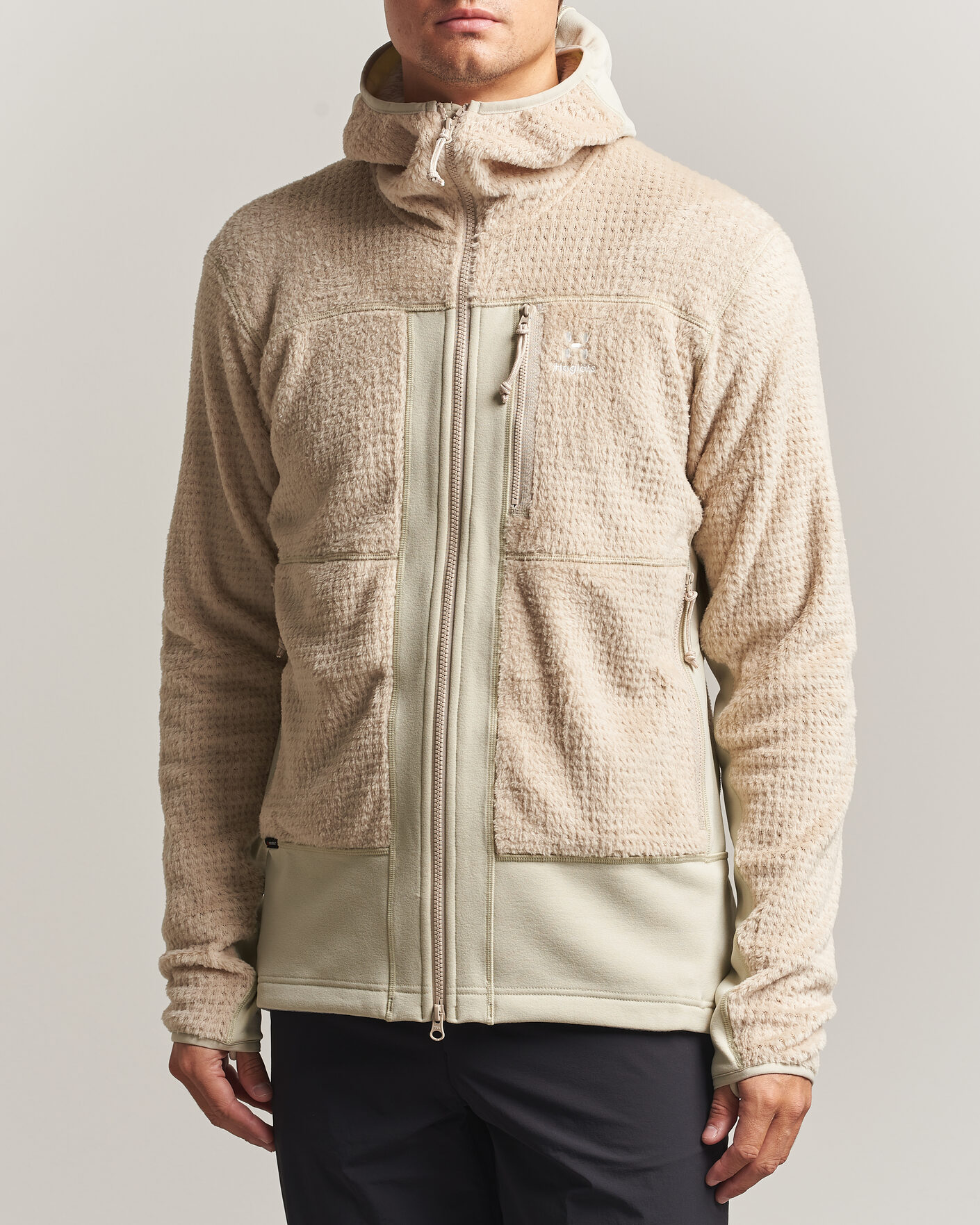 Homme | Pulls Et Tricots | Haglöfs | Vassi Technical Mid Layer  Chalk Beige