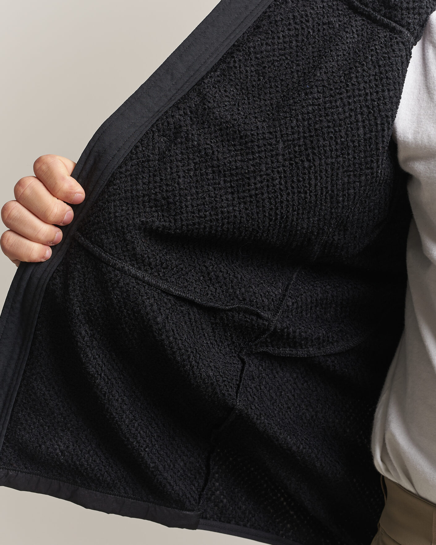 Homme | Manteaux Et Vestes | Haglöfs | Nallo Touring Hybrid Mid Layer Jacket True Black