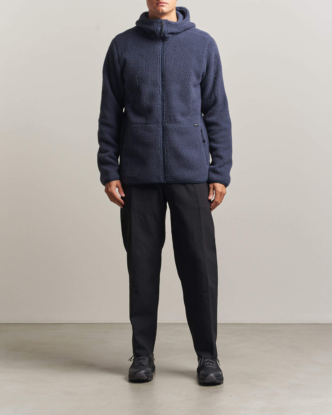 Homme | Pulls Et Tricots | Haglöfs | Funäs Pile Hood Tarn Blue