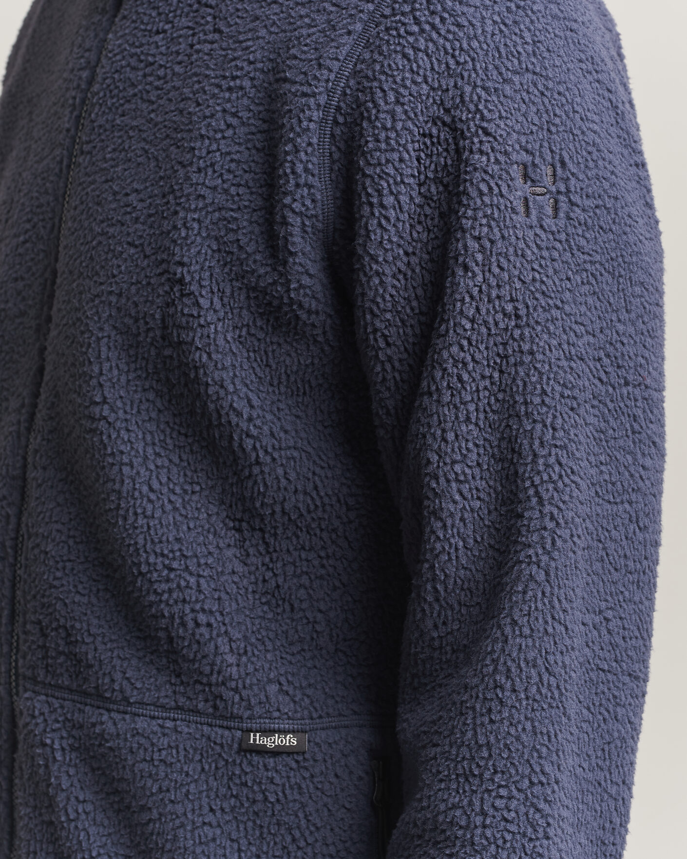 Homme | Pulls Et Tricots | Haglöfs | Funäs Pile Hood Tarn Blue
