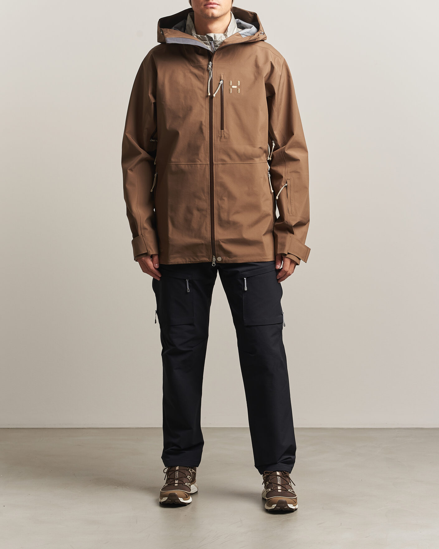 Homme | Manteaux Et Vestes | Haglöfs | Alper Proof 3L Jacket Teak Brown