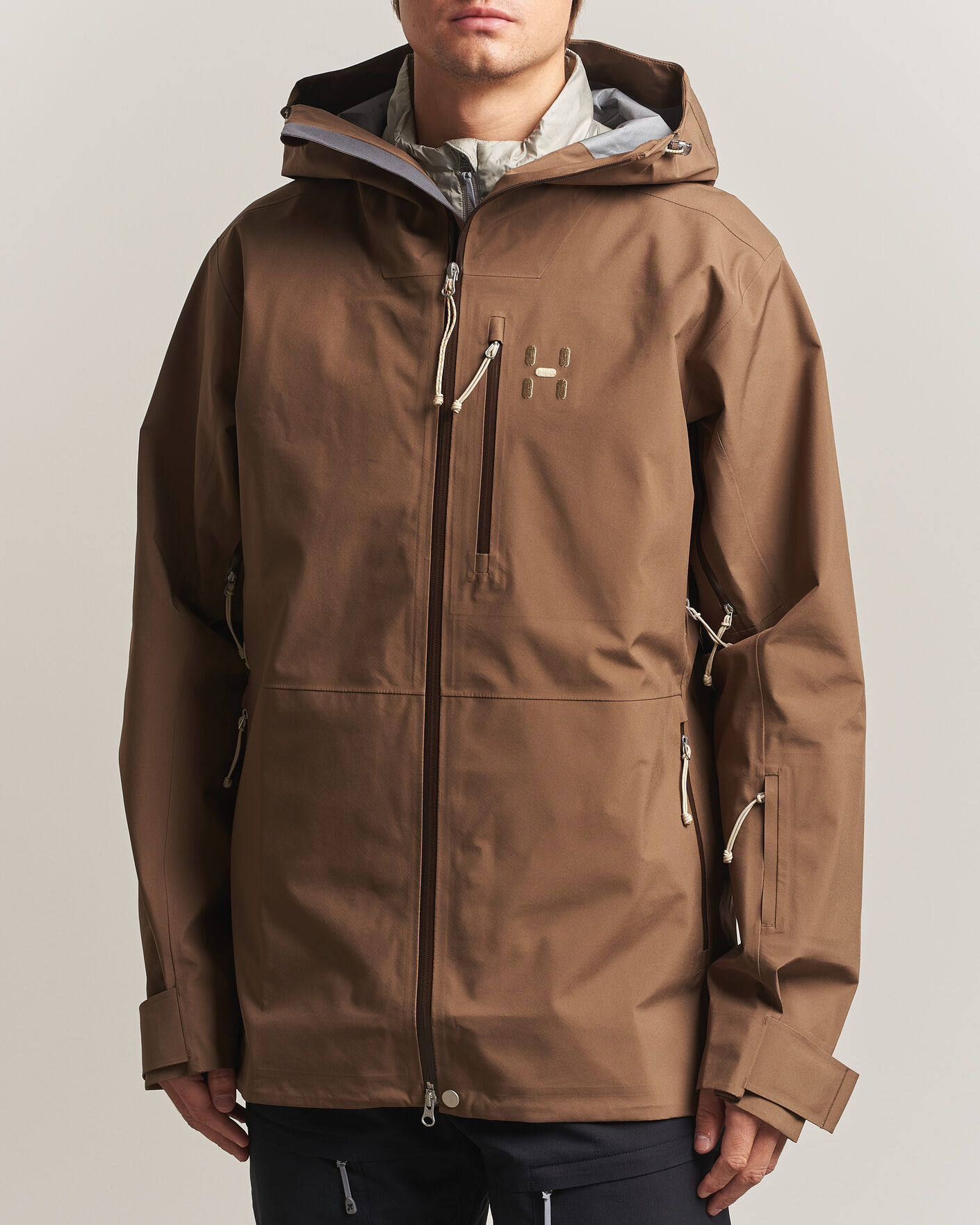 Homme | Manteaux Et Vestes | Haglöfs | Alper Proof 3L Jacket Teak Brown