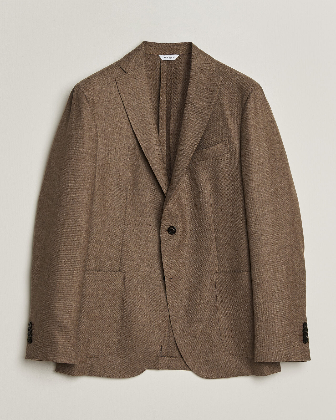 Homme | Blazers | Boglioli | K Jacket Wool Hopsack Blazer Beige